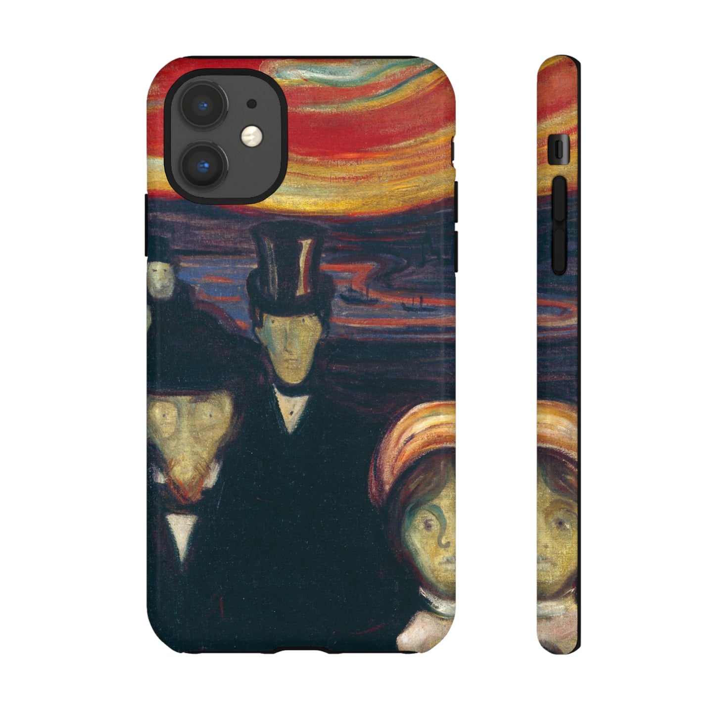 Anxiety by Edvard Munch - Cell Phone Case