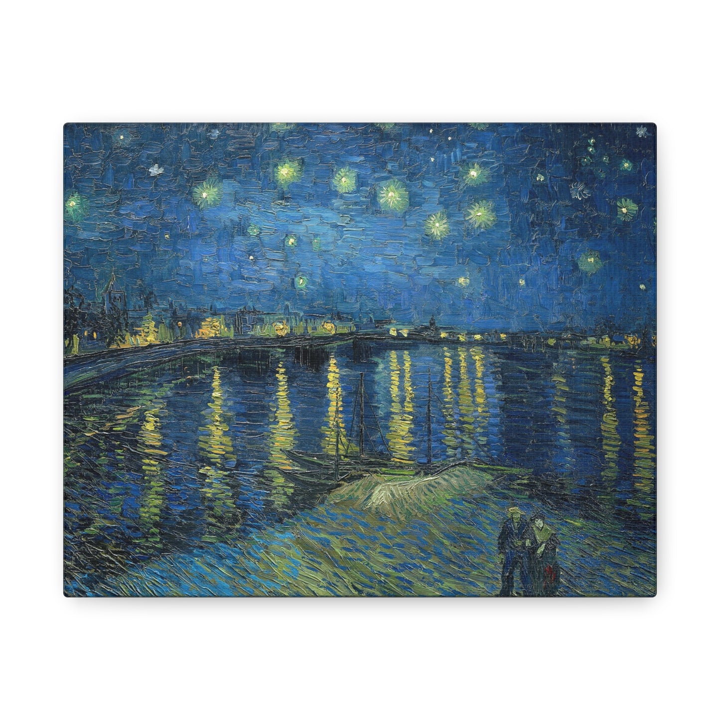 Starry Night Over the Rhone - By Vincent Van Gogh