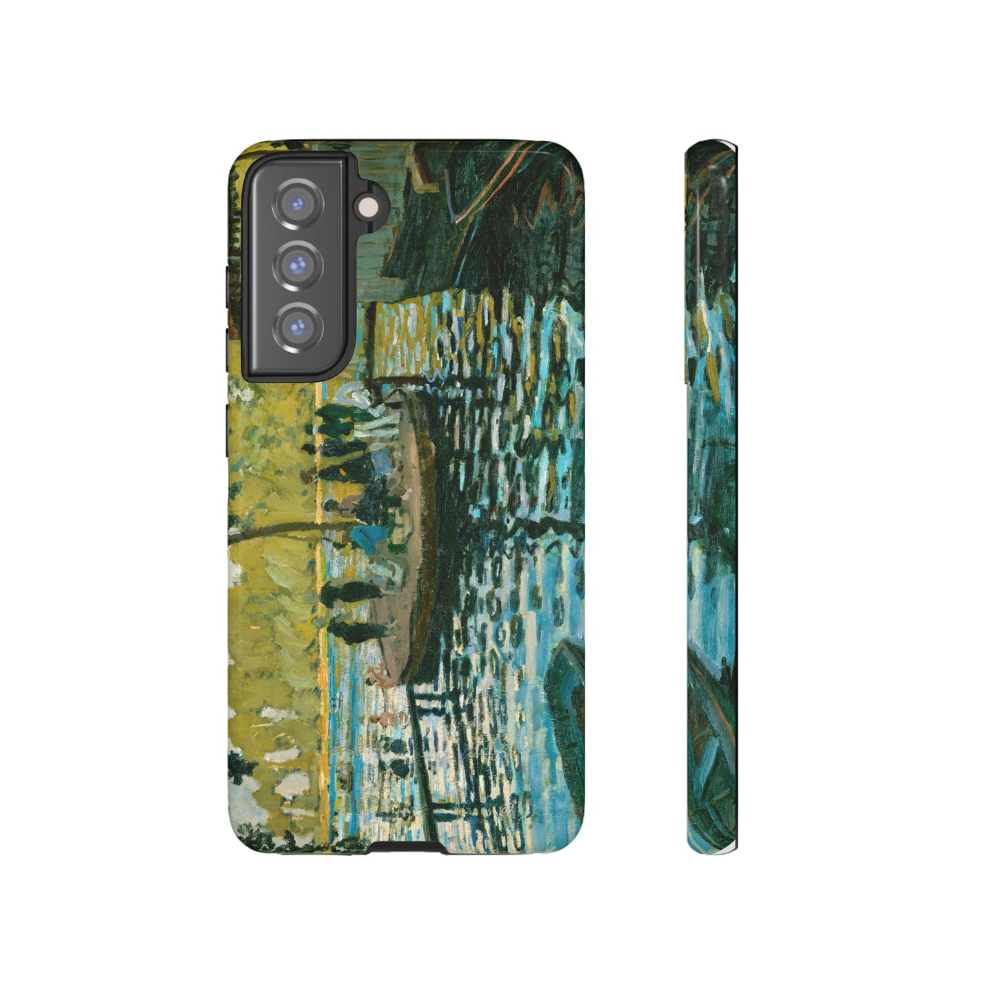 La Grenouillére by Claude Monet - Cell Phone Case