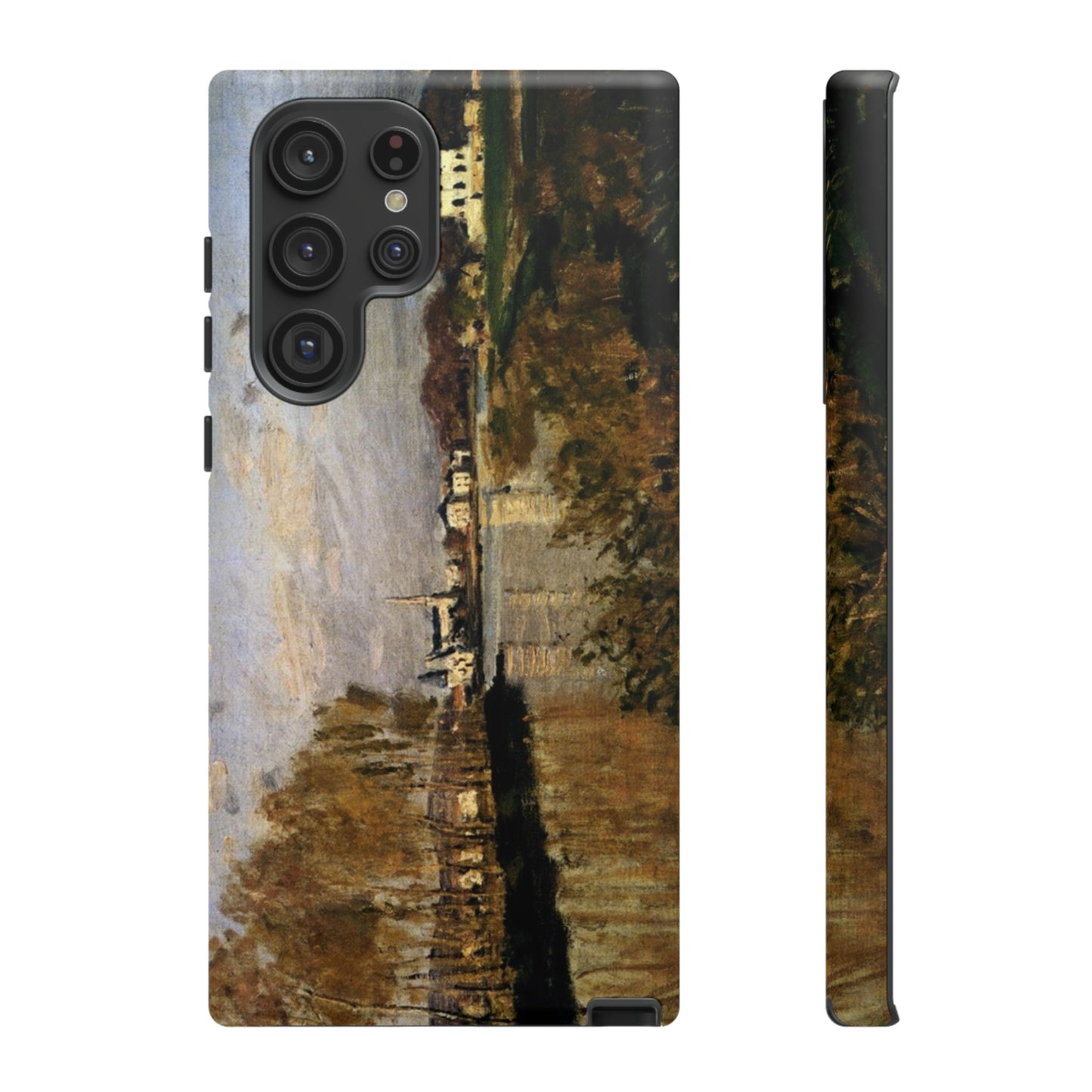 The Seine at Argenteuil by Claude Monet - Cell Phone Case