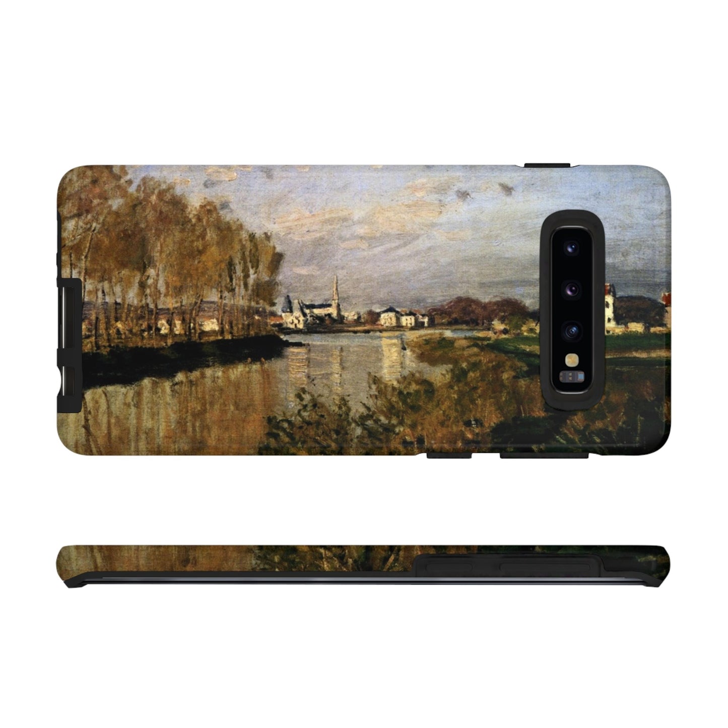 The Seine at Argenteuil by Claude Monet - Cell Phone Case