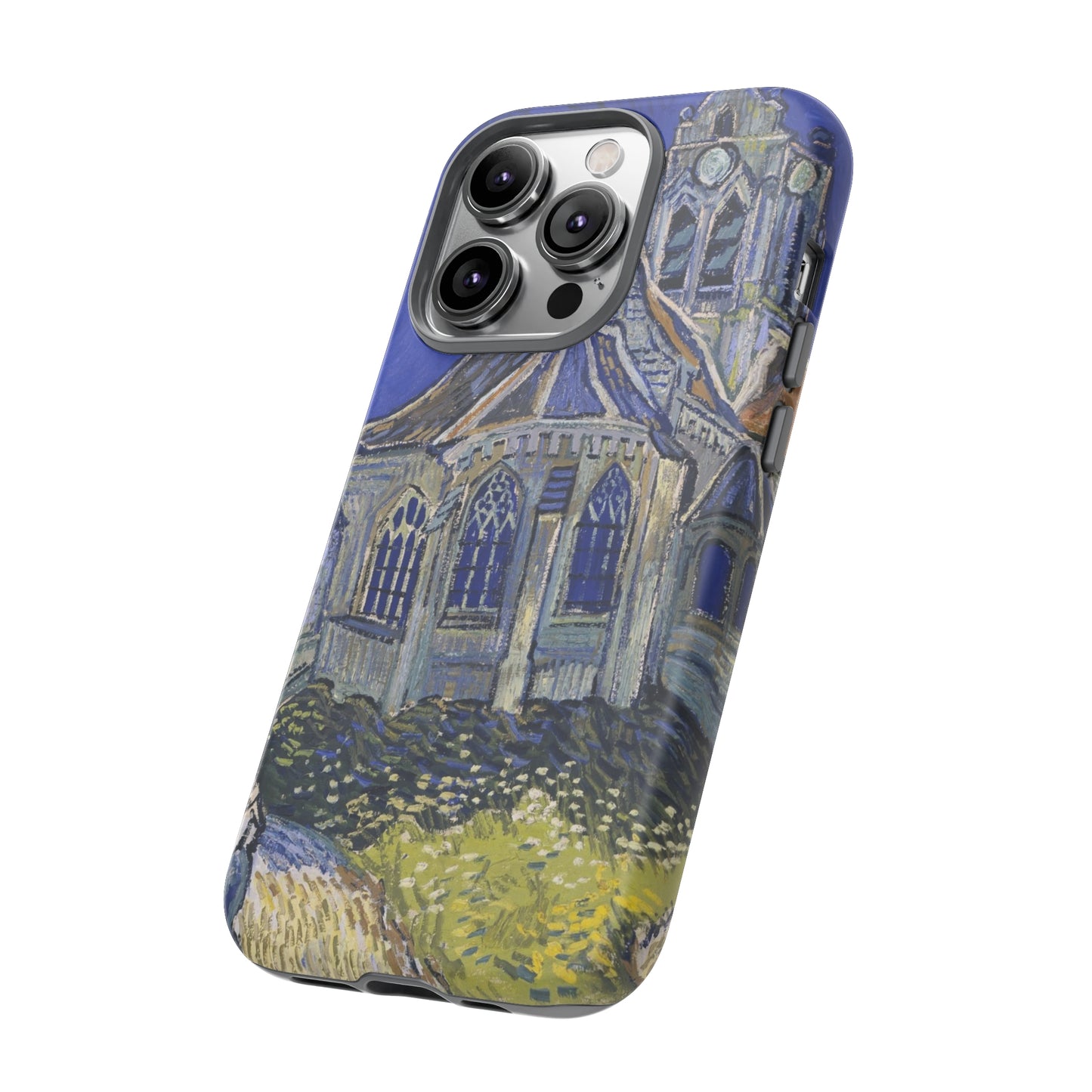 The Church in Auvers sur Oise by Vincent Van Gogh - Cell Phone Case