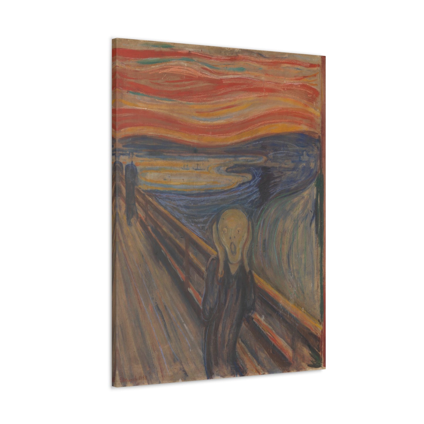 The Scream by Edvard Munch - Canvas Print