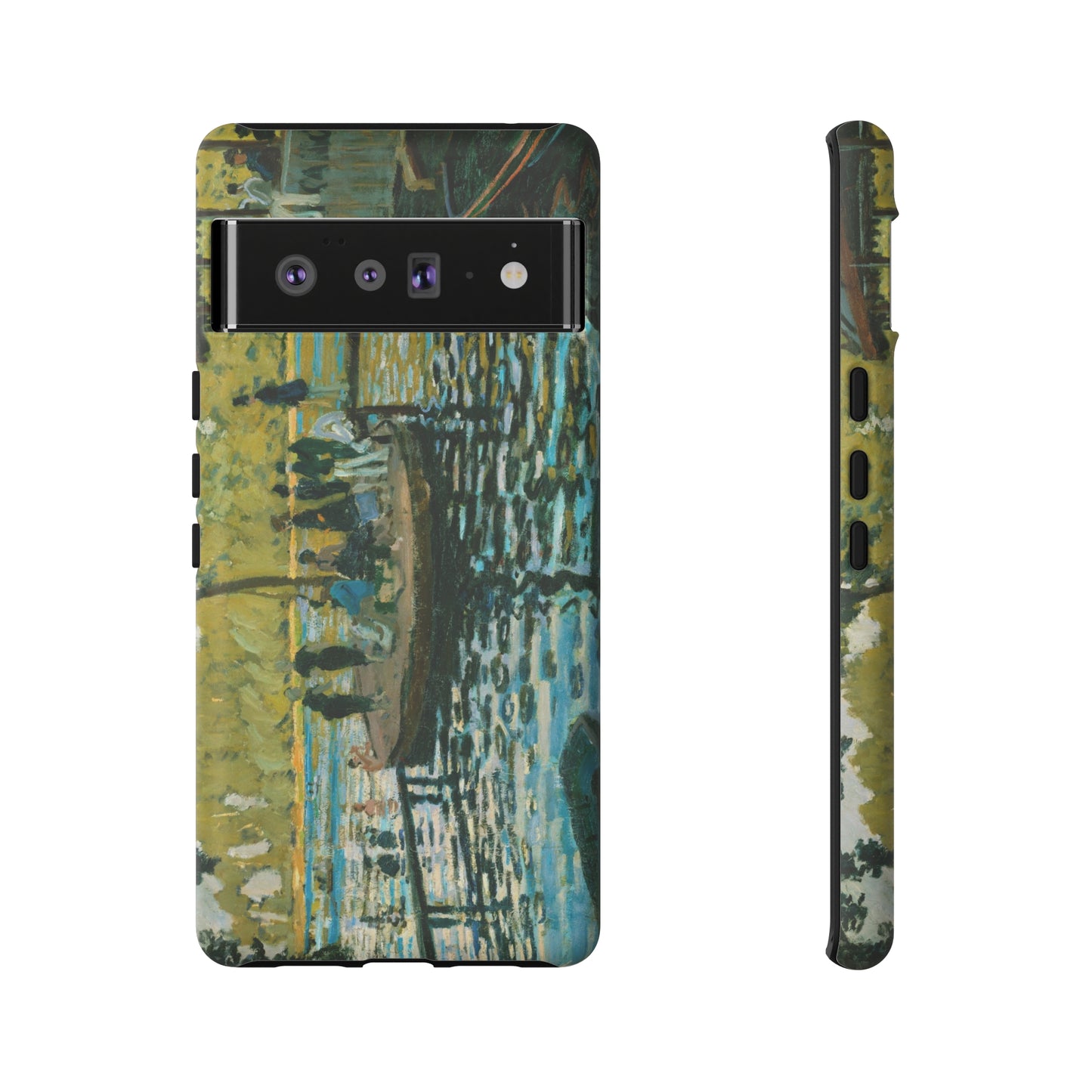 La Grenouillére by Claude Monet - Cell Phone Case