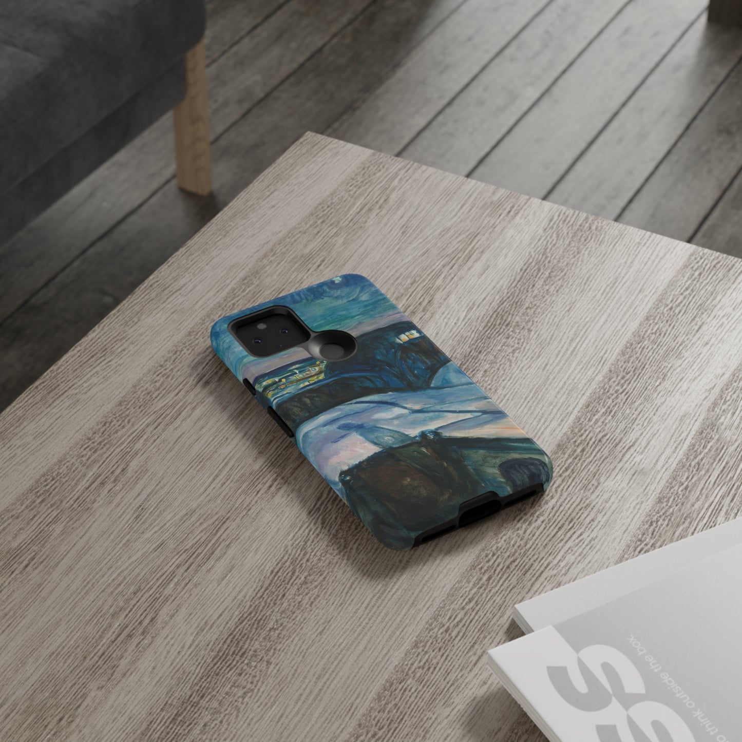 Starry Night by Edvard Munch - Cell Phone Case