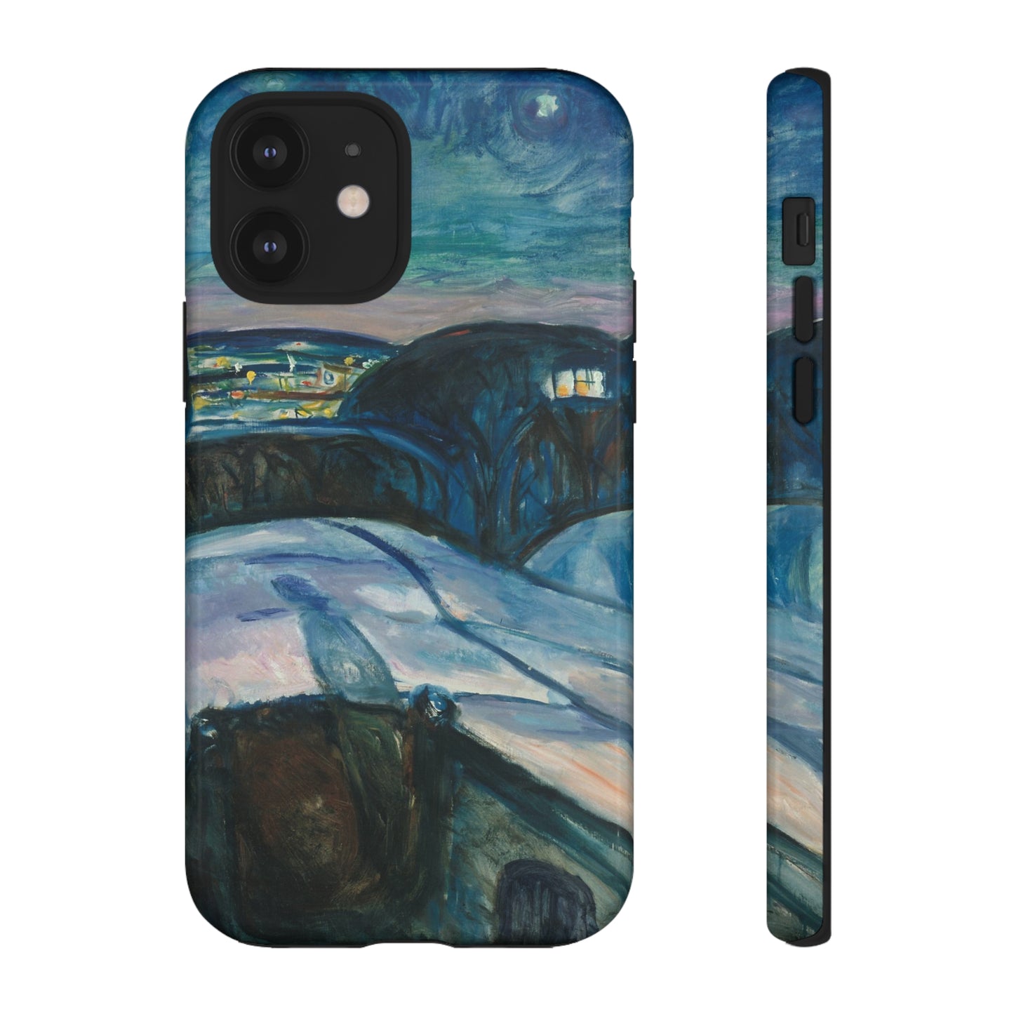 Starry Night by Edvard Munch - Cell Phone Case