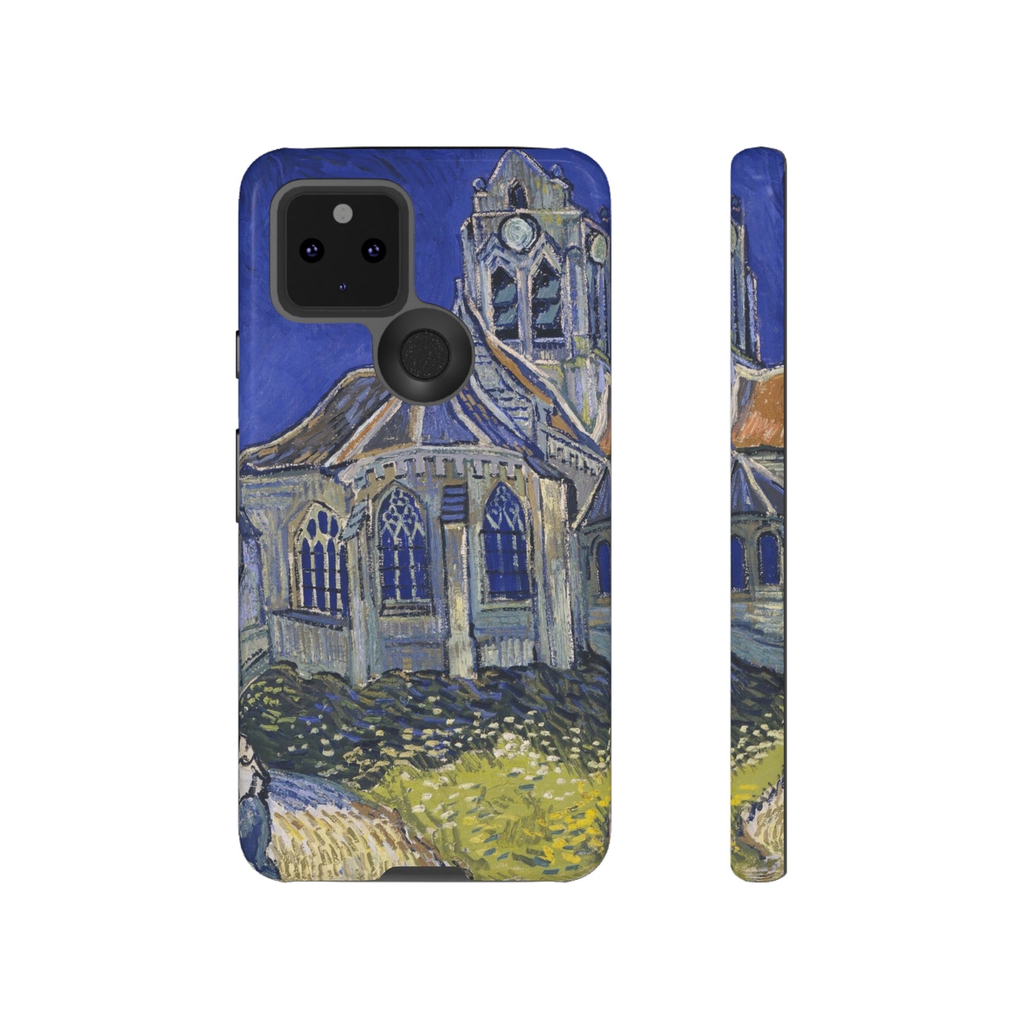 The Church in Auvers sur Oise by Vincent Van Gogh - Cell Phone Case