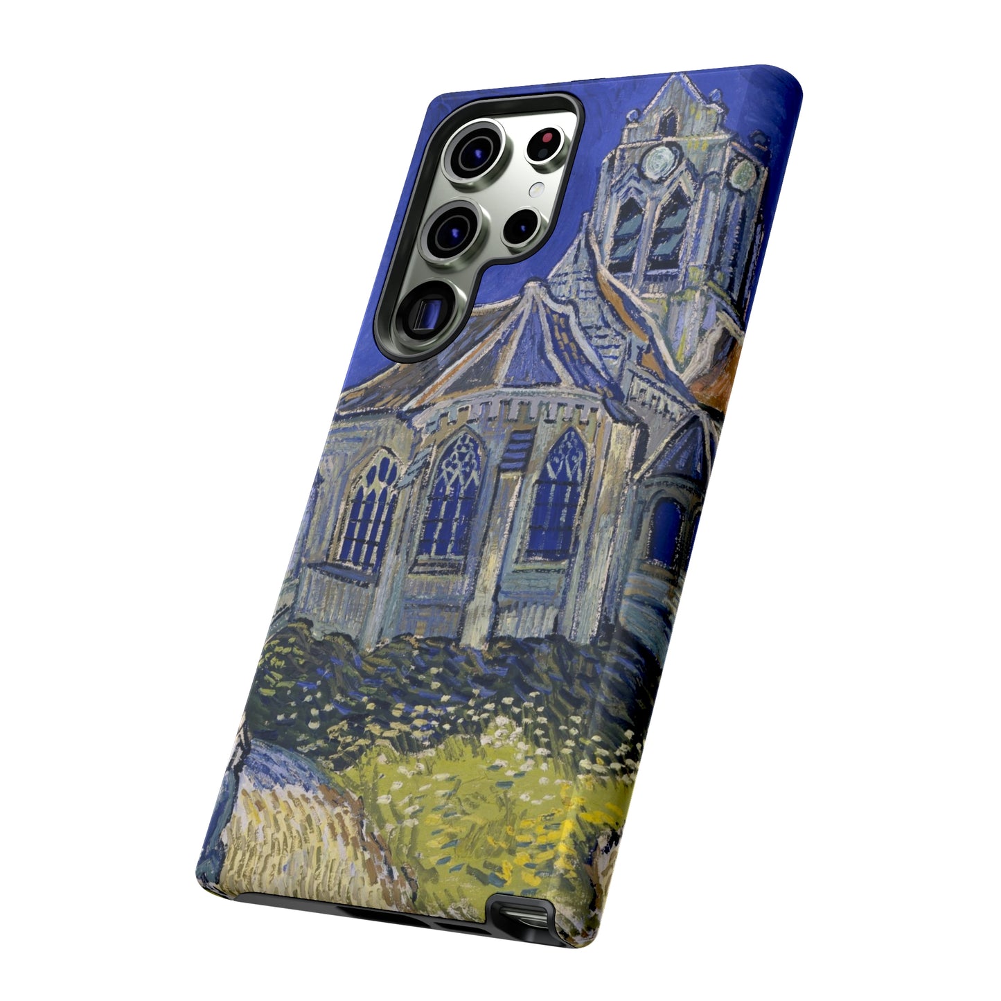 The Church in Auvers sur Oise by Vincent Van Gogh - Cell Phone Case