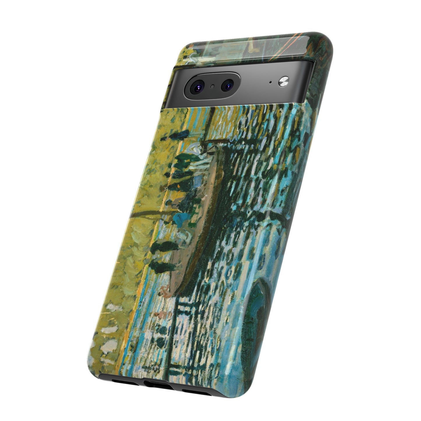 La Grenouillére by Claude Monet - Cell Phone Case