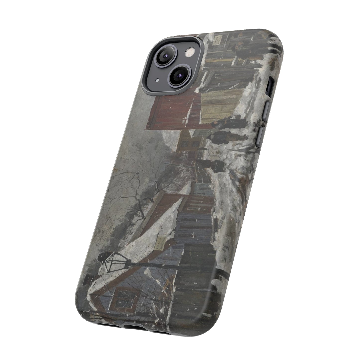 From Saxegardsgate by Edvard Munch - Cell Phone Case