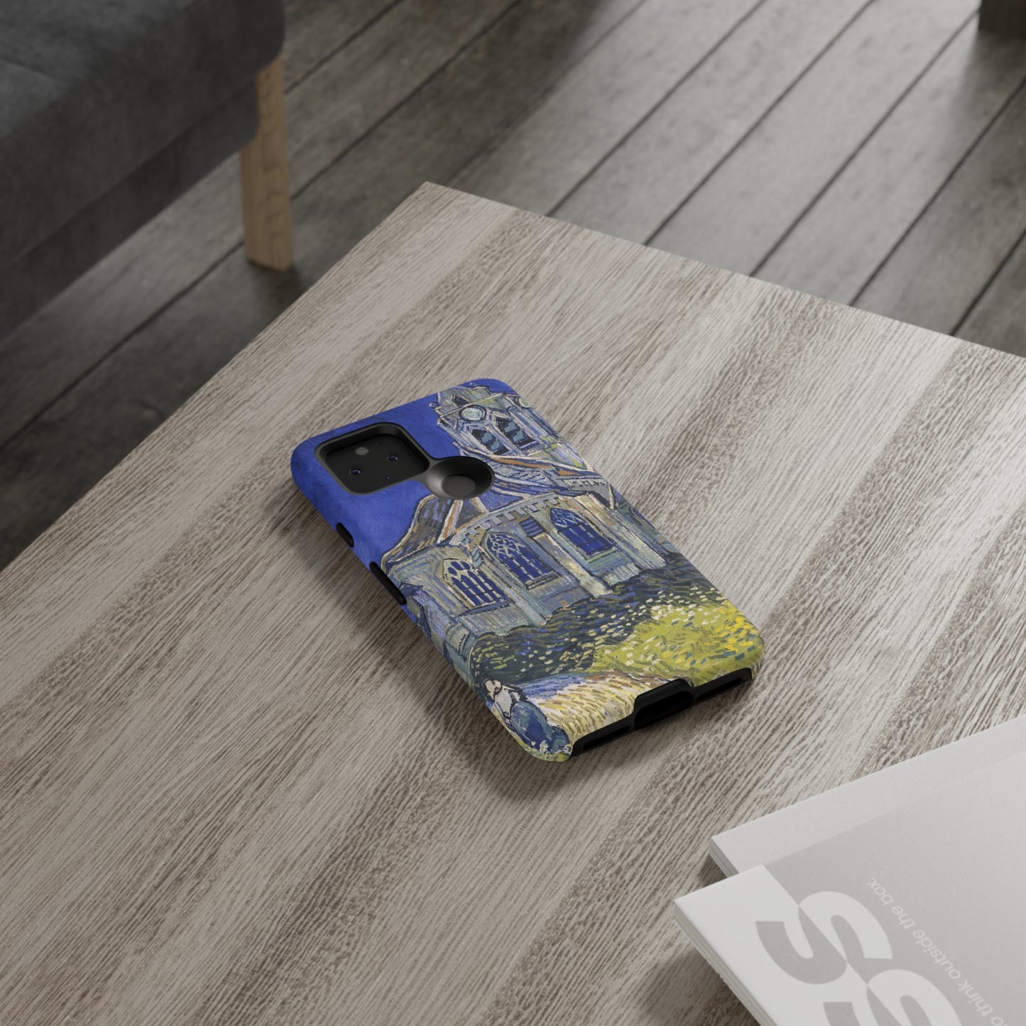 The Church in Auvers sur Oise by Vincent Van Gogh - Cell Phone Case