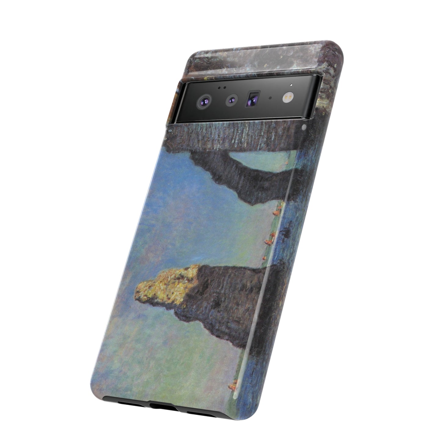 The Cliffs at Etretat by Claude Monet - Cell Phone Case