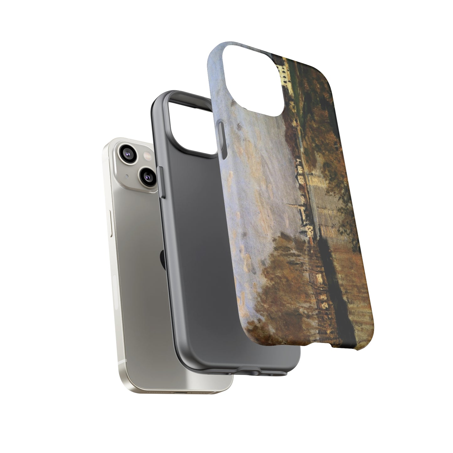 The Seine at Argenteuil by Claude Monet - Cell Phone Case