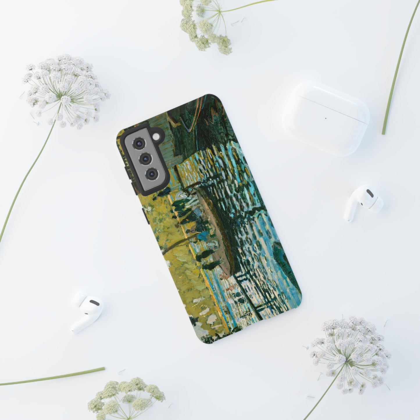 La Grenouillére by Claude Monet - Cell Phone Case