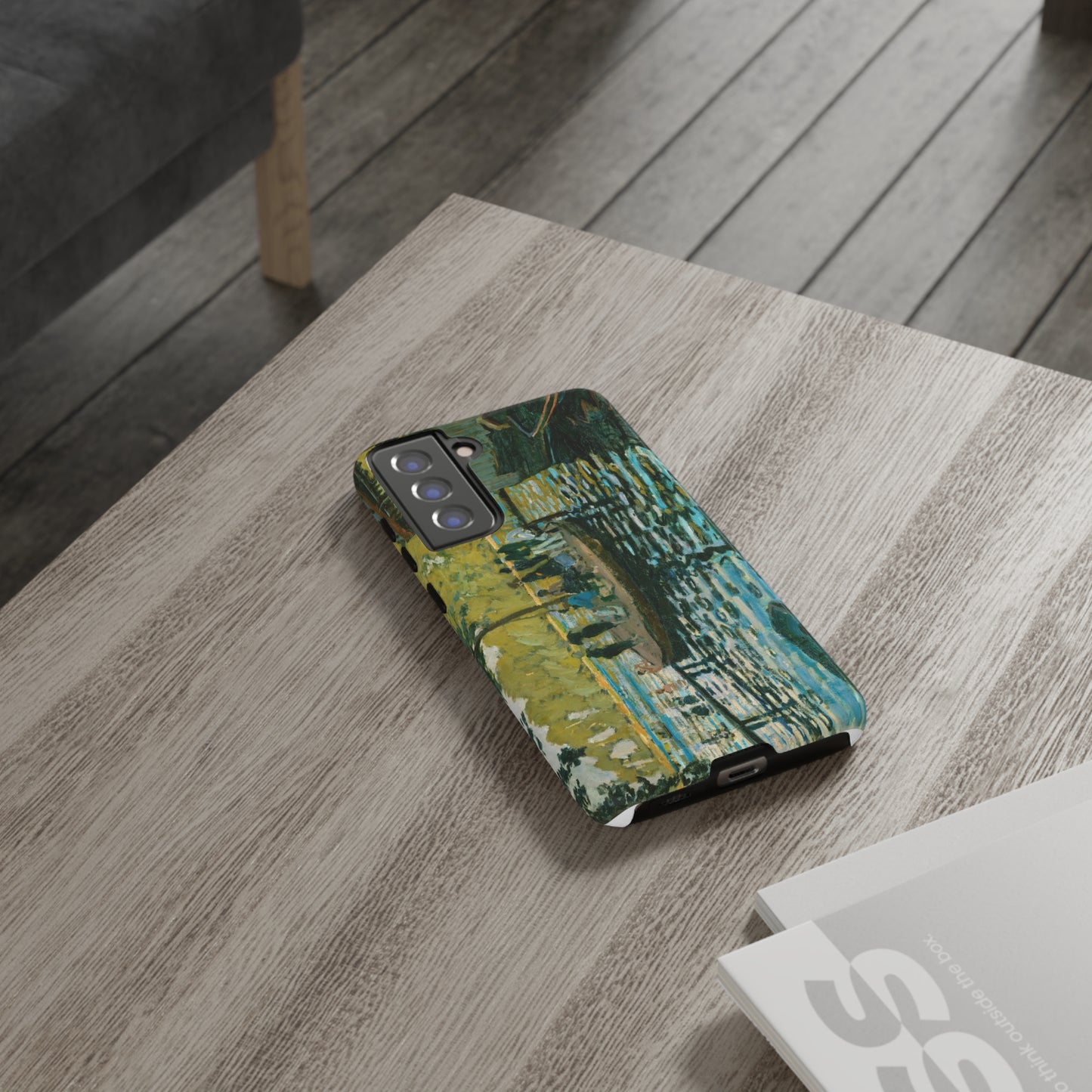 La Grenouillére by Claude Monet - Cell Phone Case