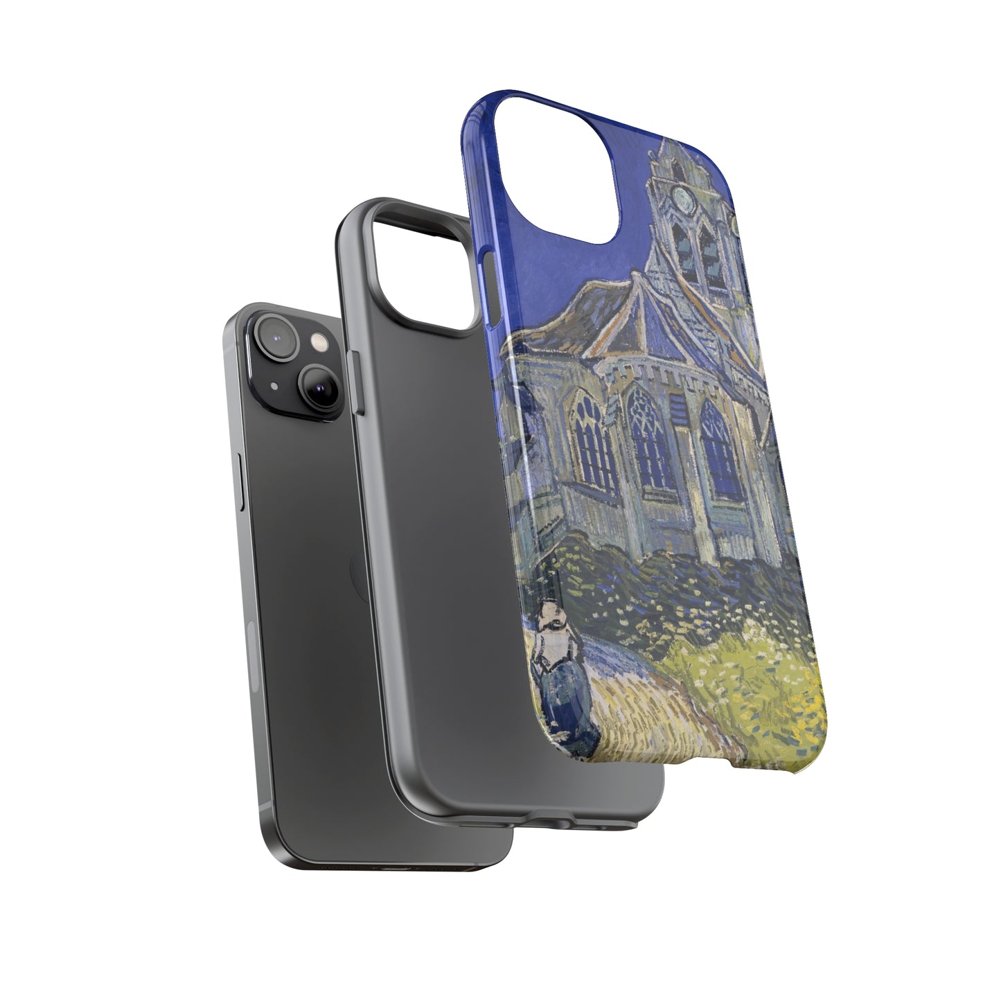 The Church in Auvers sur Oise by Vincent Van Gogh - Cell Phone Case
