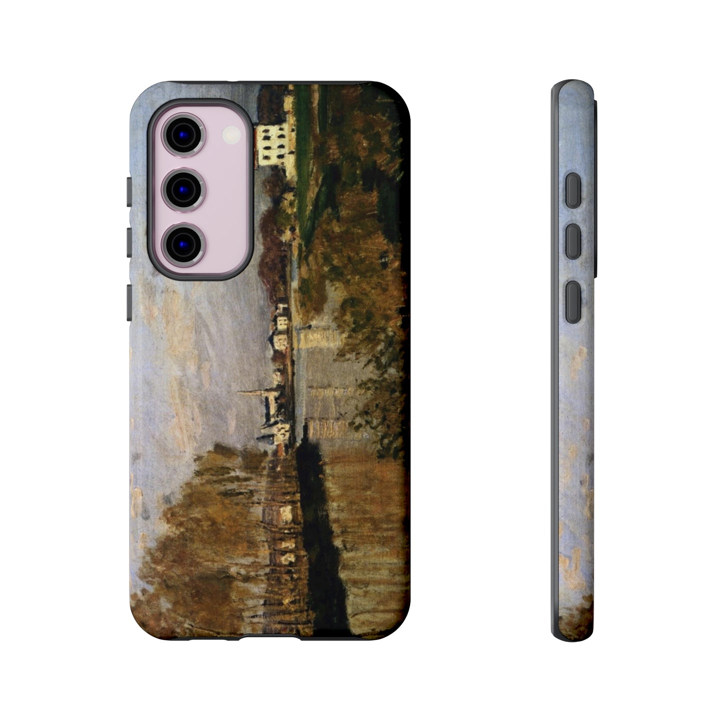 The Seine at Argenteuil by Claude Monet - Cell Phone Case