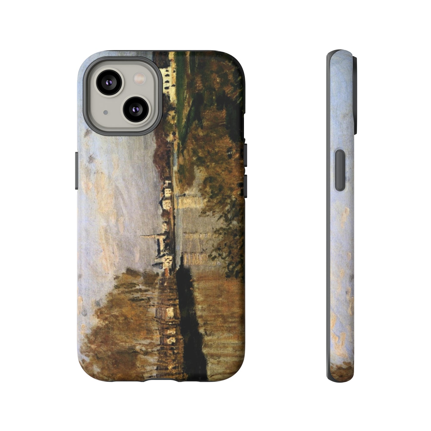 The Seine at Argenteuil by Claude Monet - Cell Phone Case