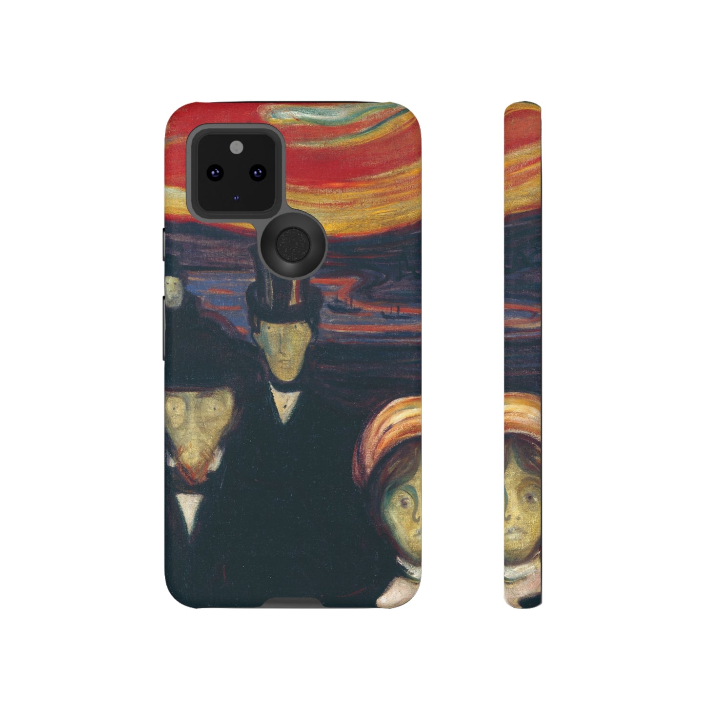 Anxiety by Edvard Munch - Cell Phone Case