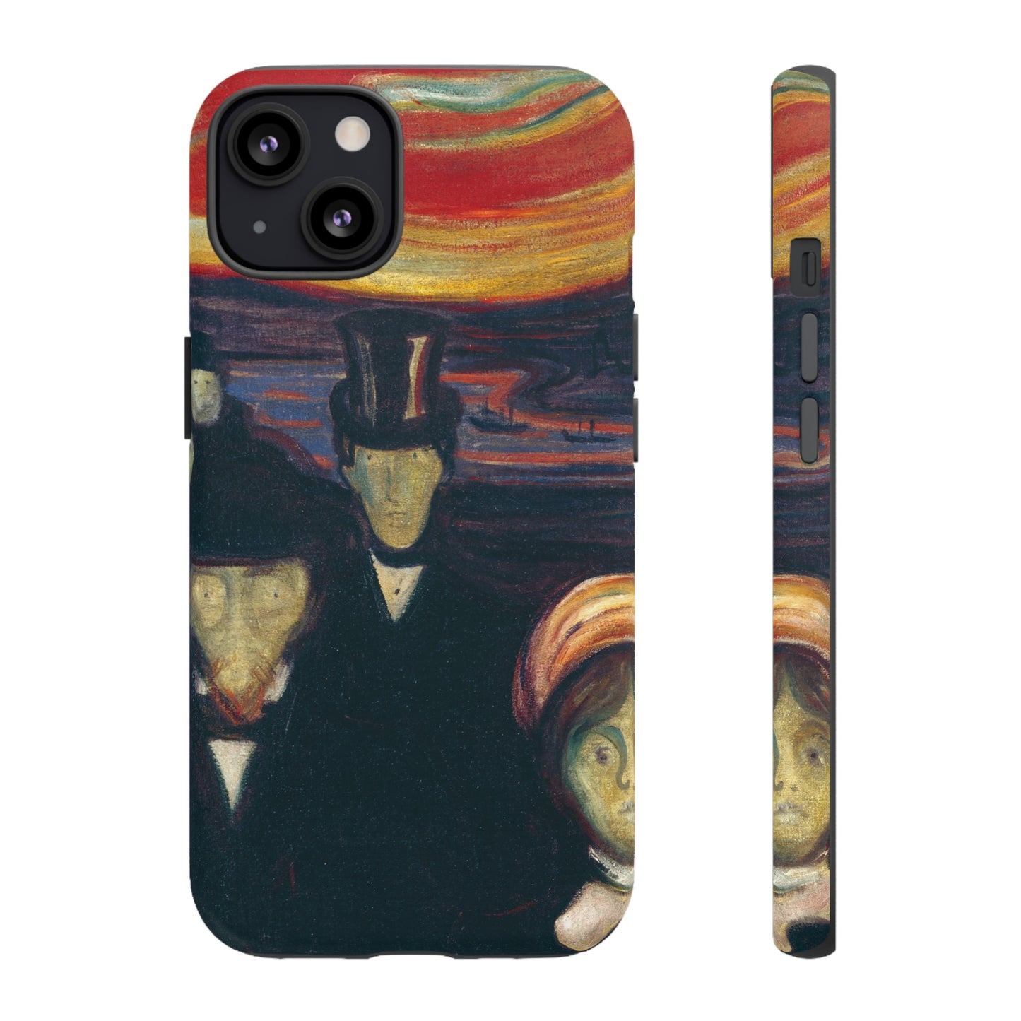 Anxiety by Edvard Munch - Cell Phone Case