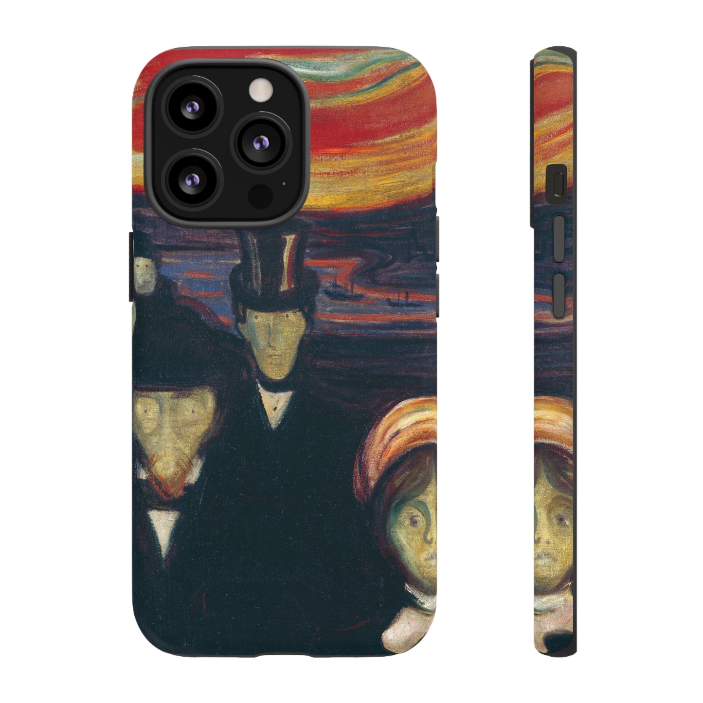 Anxiety by Edvard Munch - Cell Phone Case