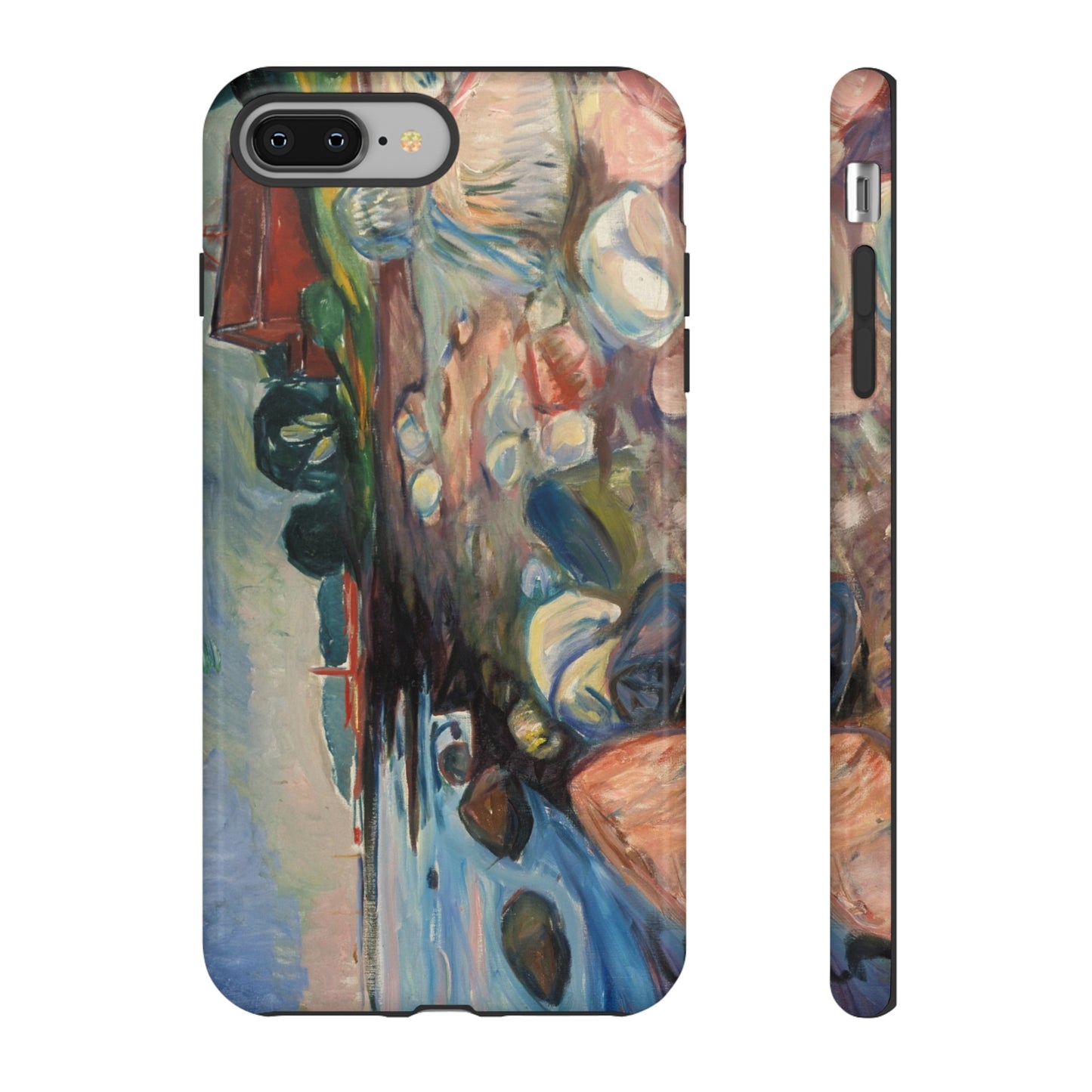 Shore with Red House by Edvard Munch - Cell Phone Case