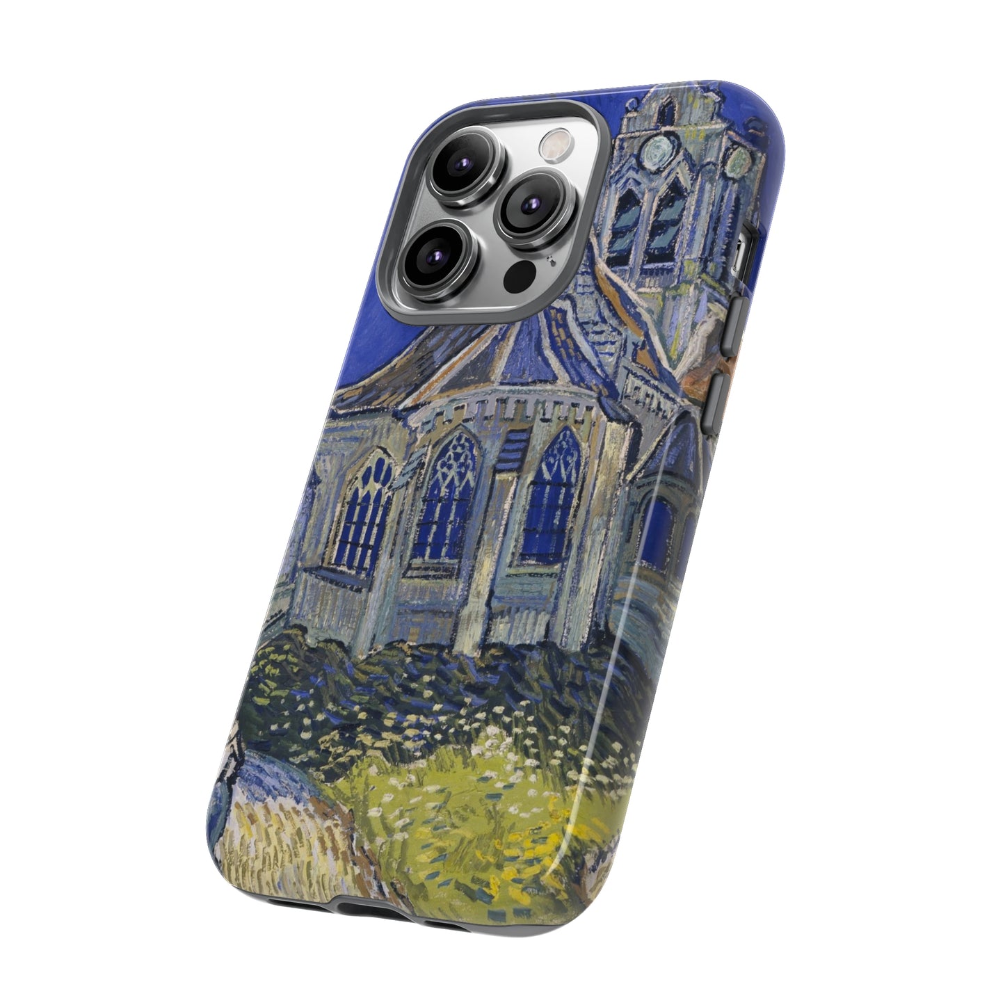 The Church in Auvers sur Oise by Vincent Van Gogh - Cell Phone Case