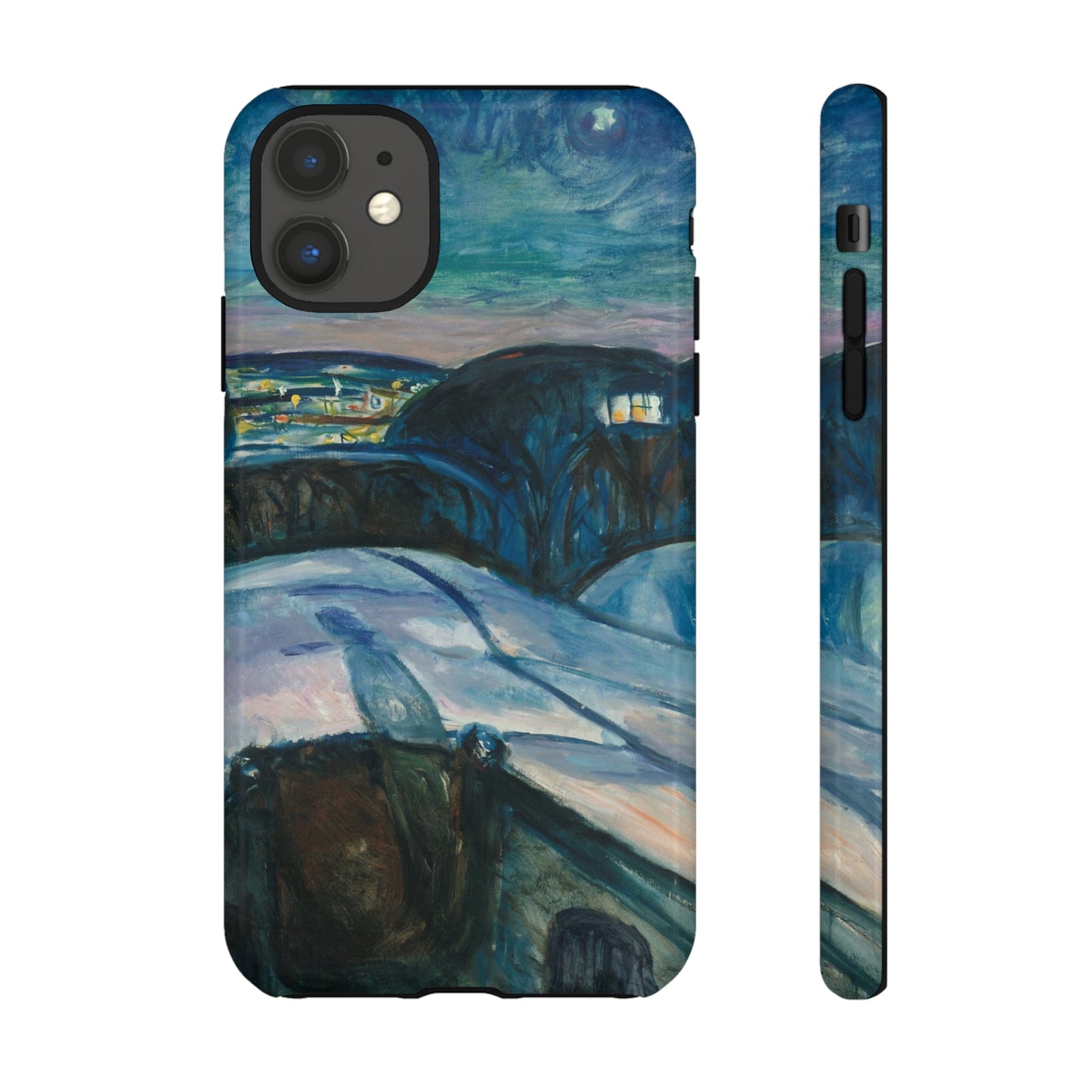 Starry Night by Edvard Munch - Cell Phone Case