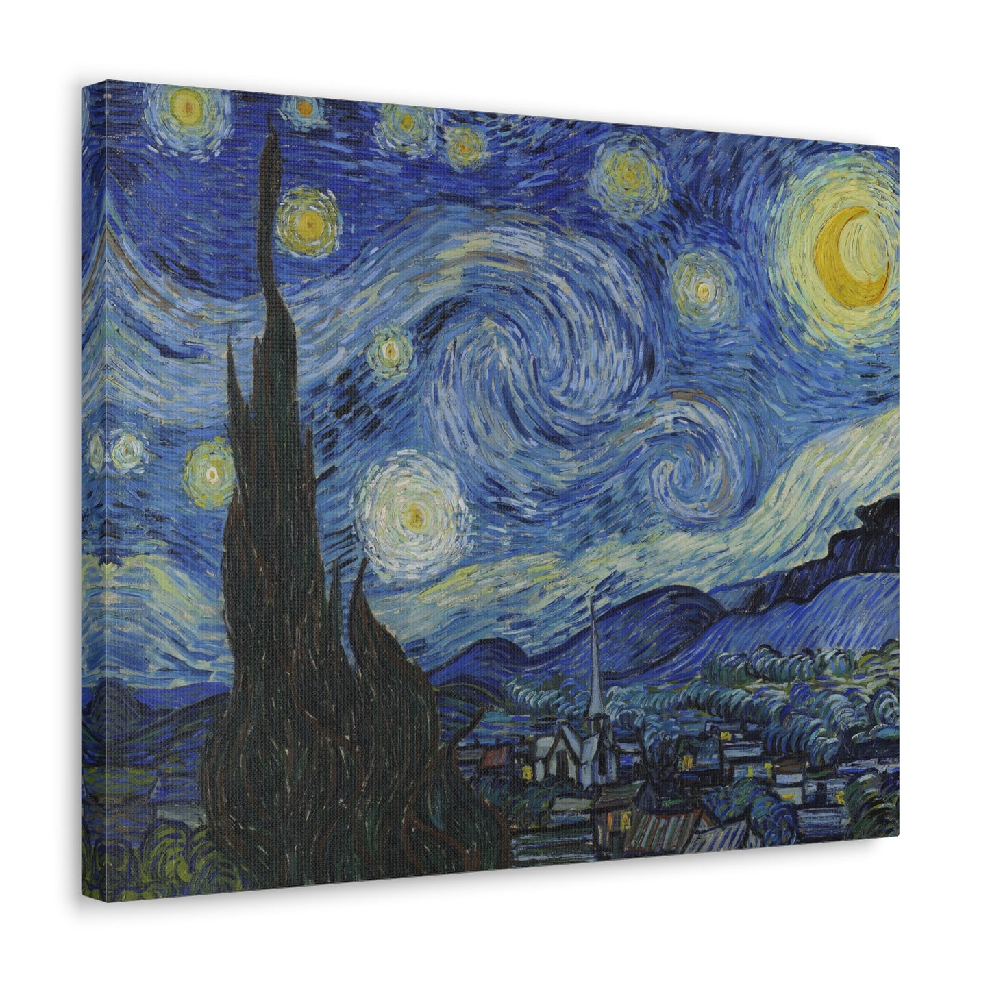 Starry Night by Vincent Van Gogh - Canvas Print