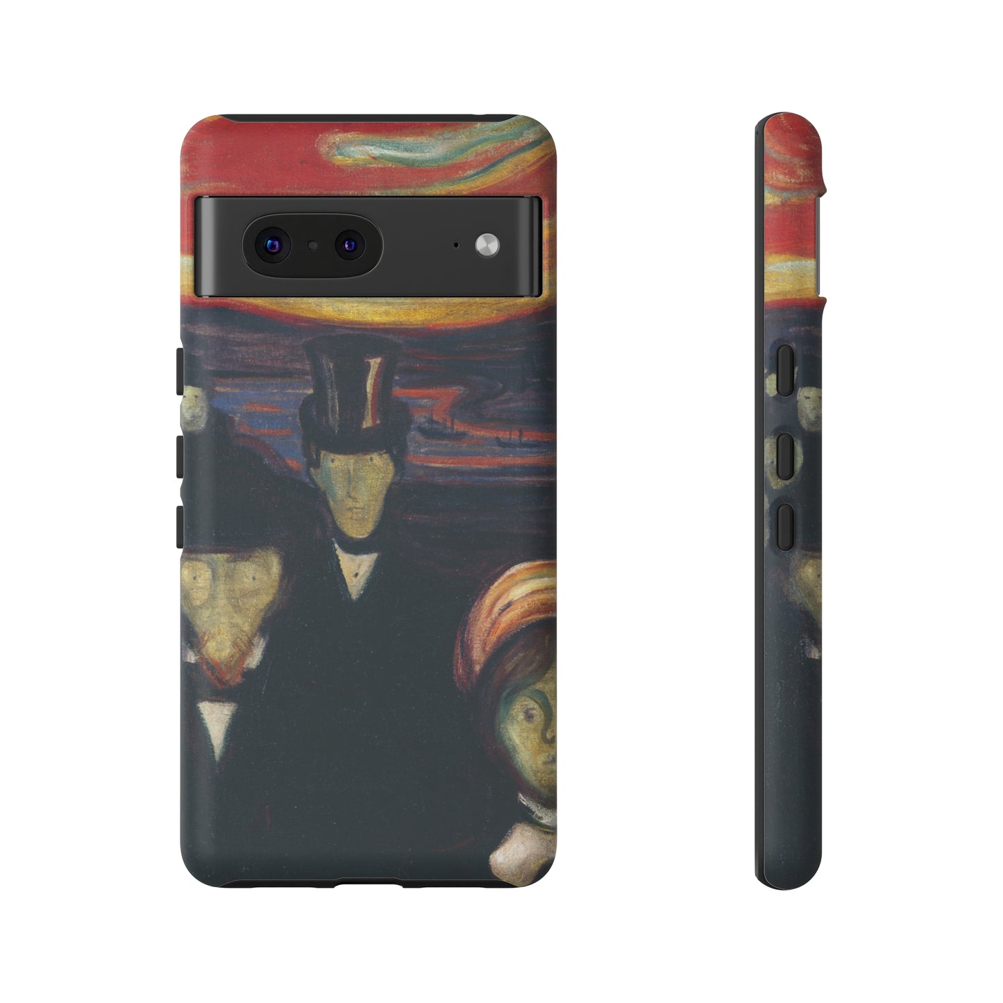 Anxiety by Edvard Munch - Cell Phone Case