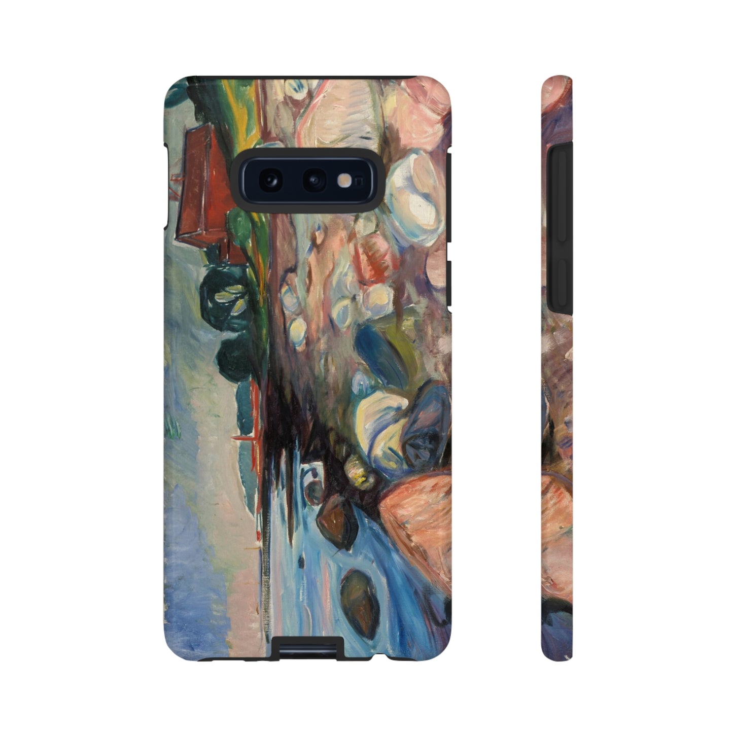 Shore with Red House by Edvard Munch - Cell Phone Case