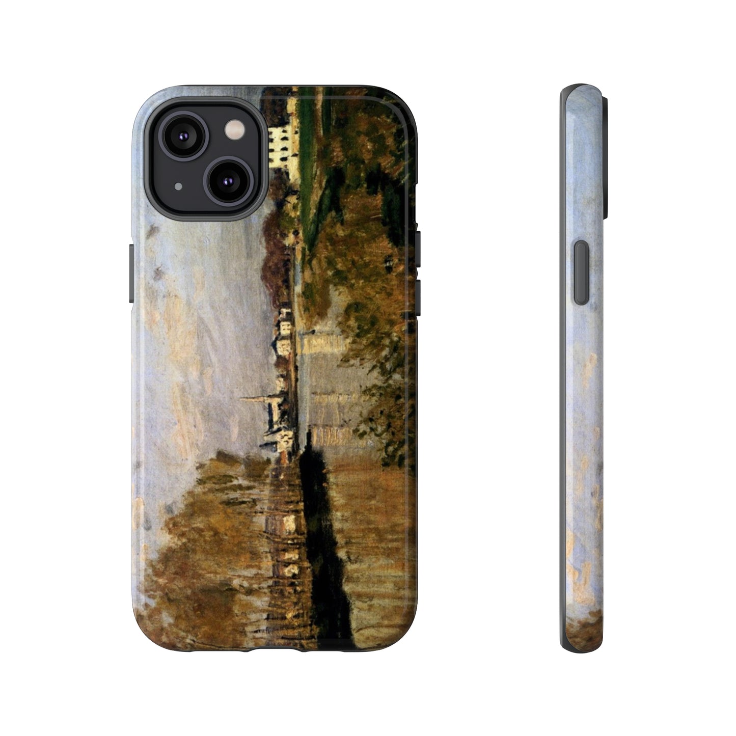 The Seine at Argenteuil by Claude Monet - Cell Phone Case