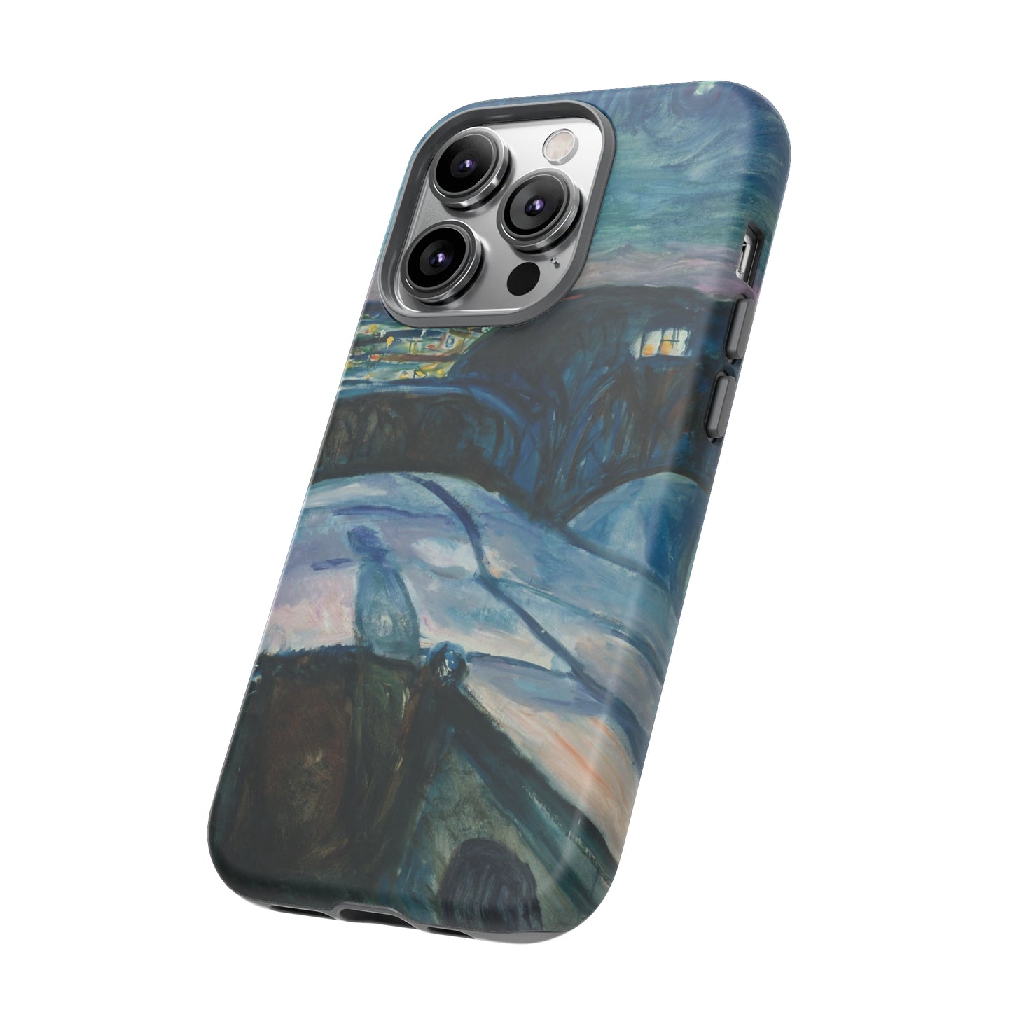 Starry Night by Edvard Munch - Cell Phone Case