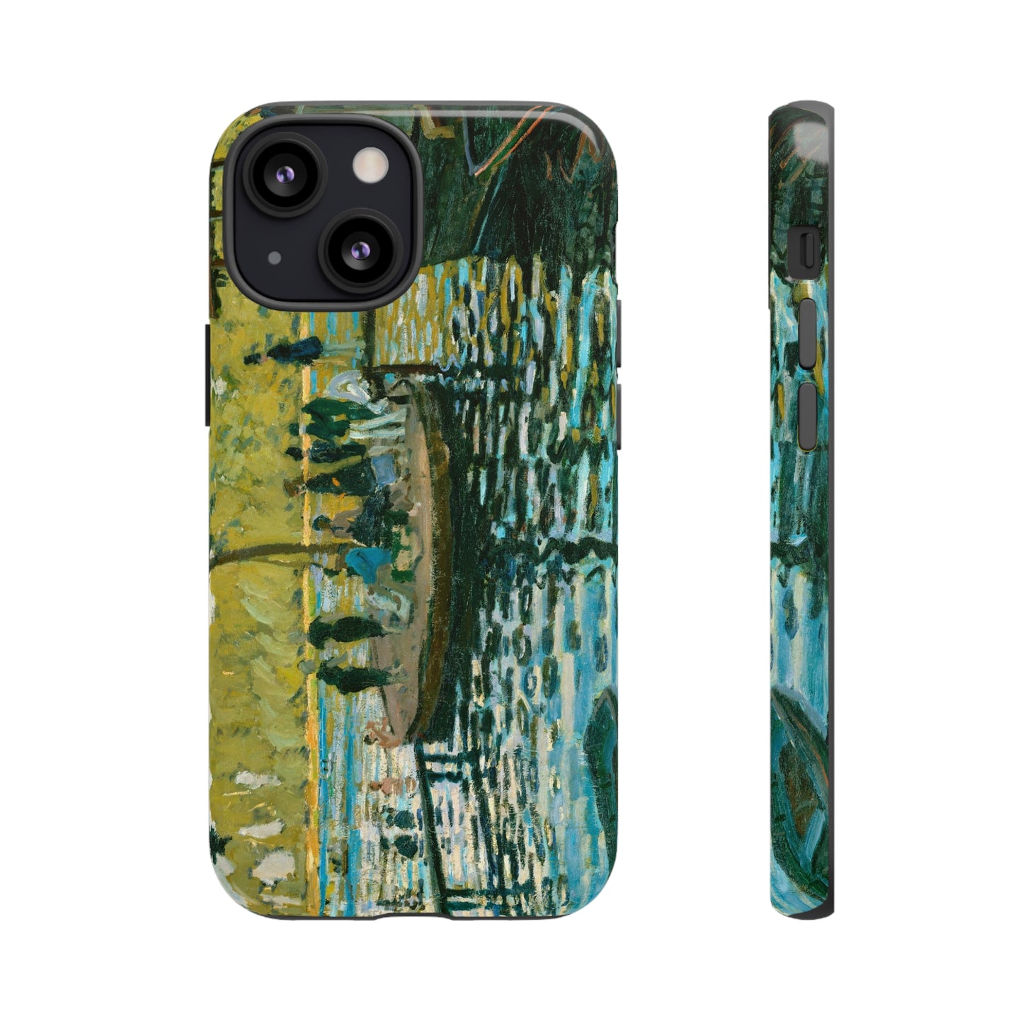 La Grenouillére by Claude Monet - Cell Phone Case