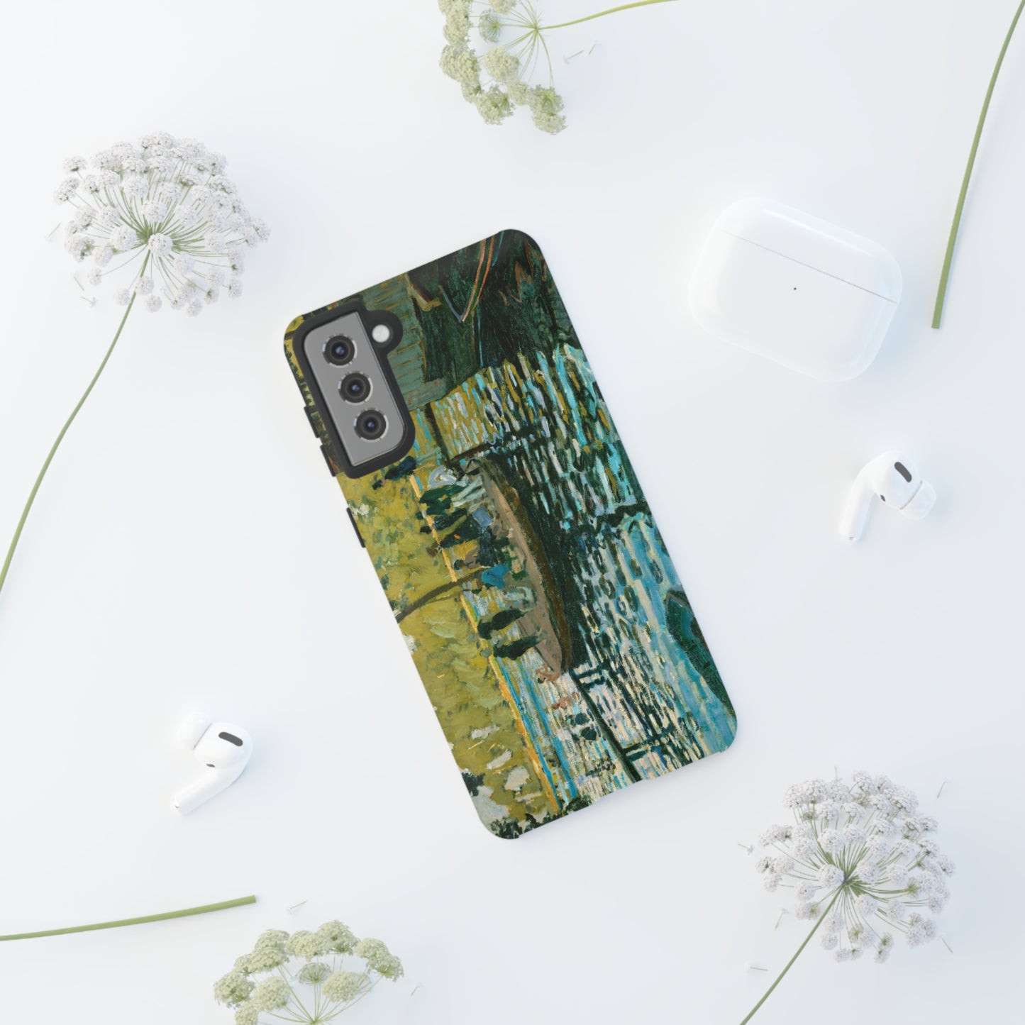 La Grenouillére by Claude Monet - Cell Phone Case