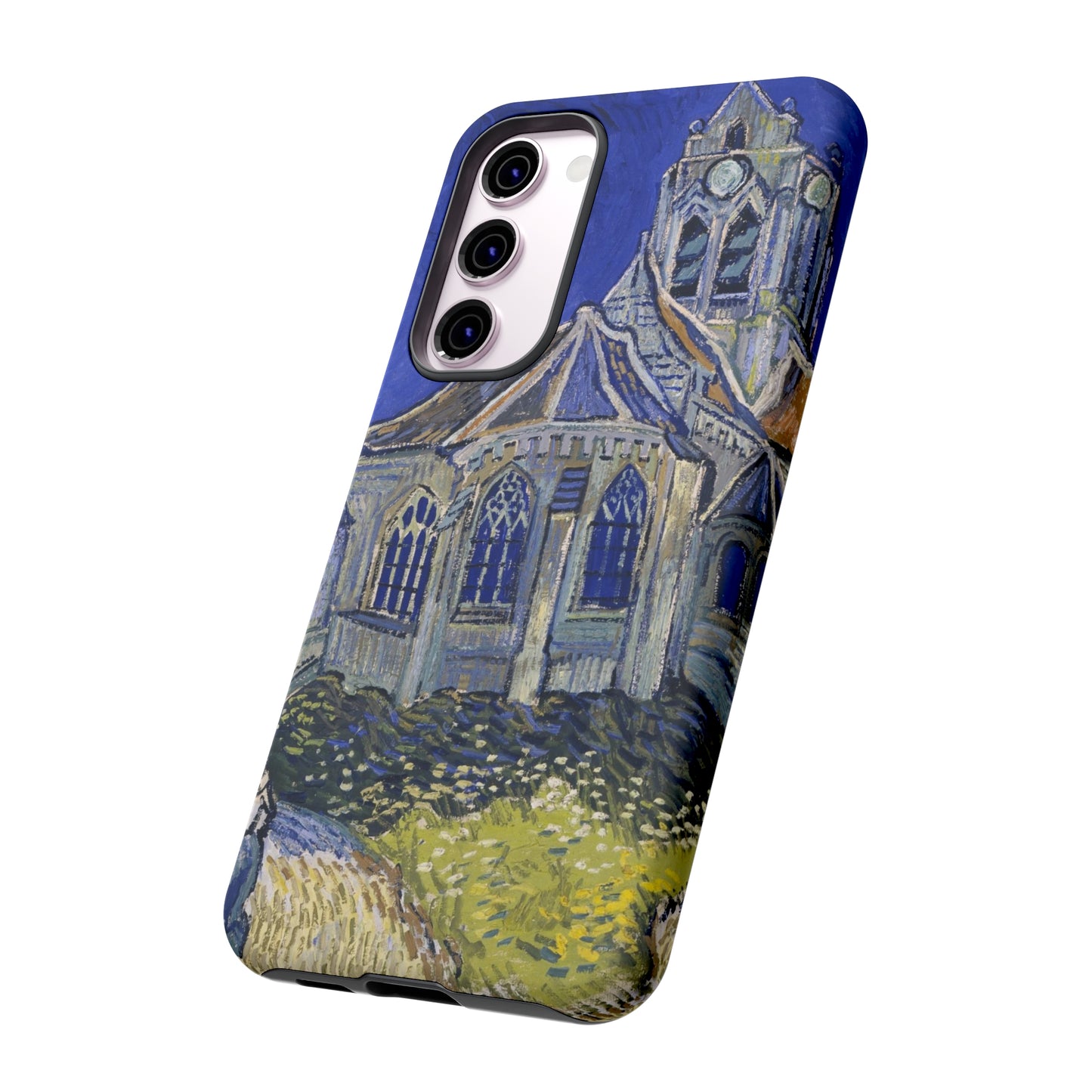The Church in Auvers sur Oise by Vincent Van Gogh - Cell Phone Case