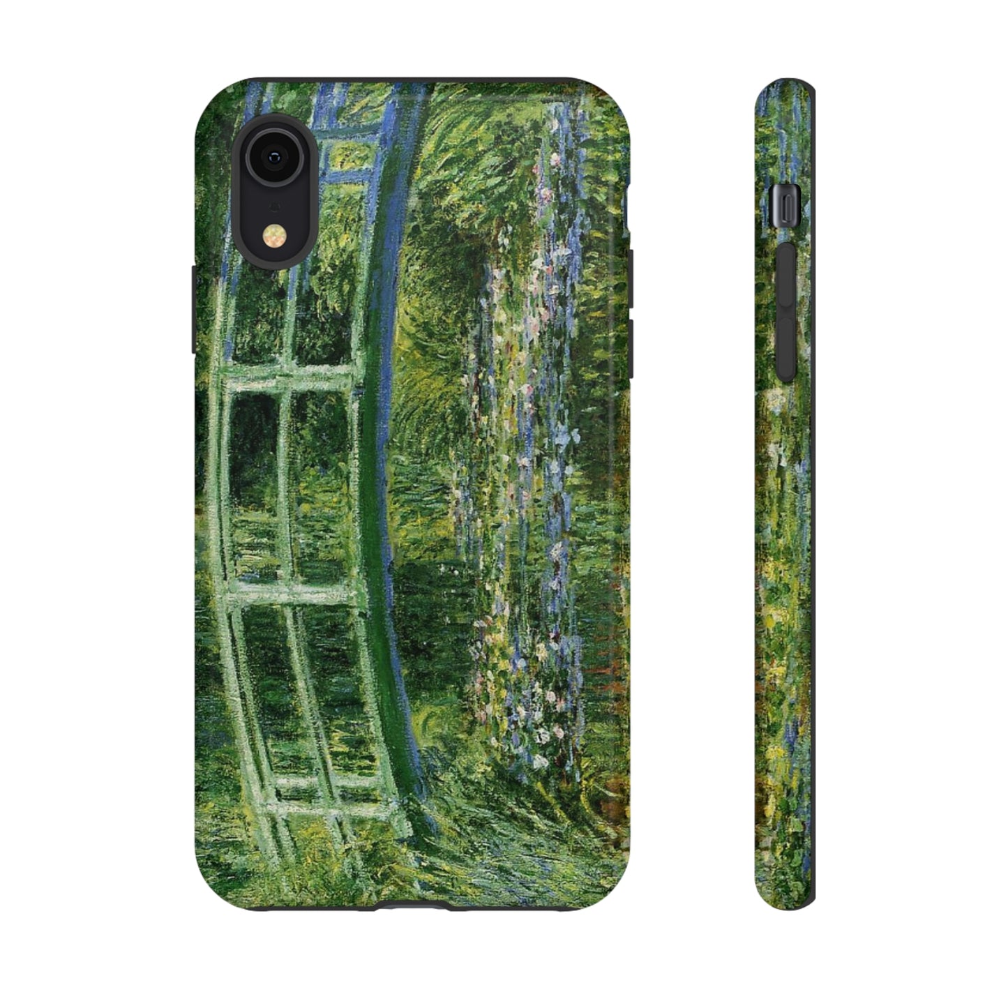 Water Lilies and a Japanese Bridge by Claude Monet - Cell Phone Case