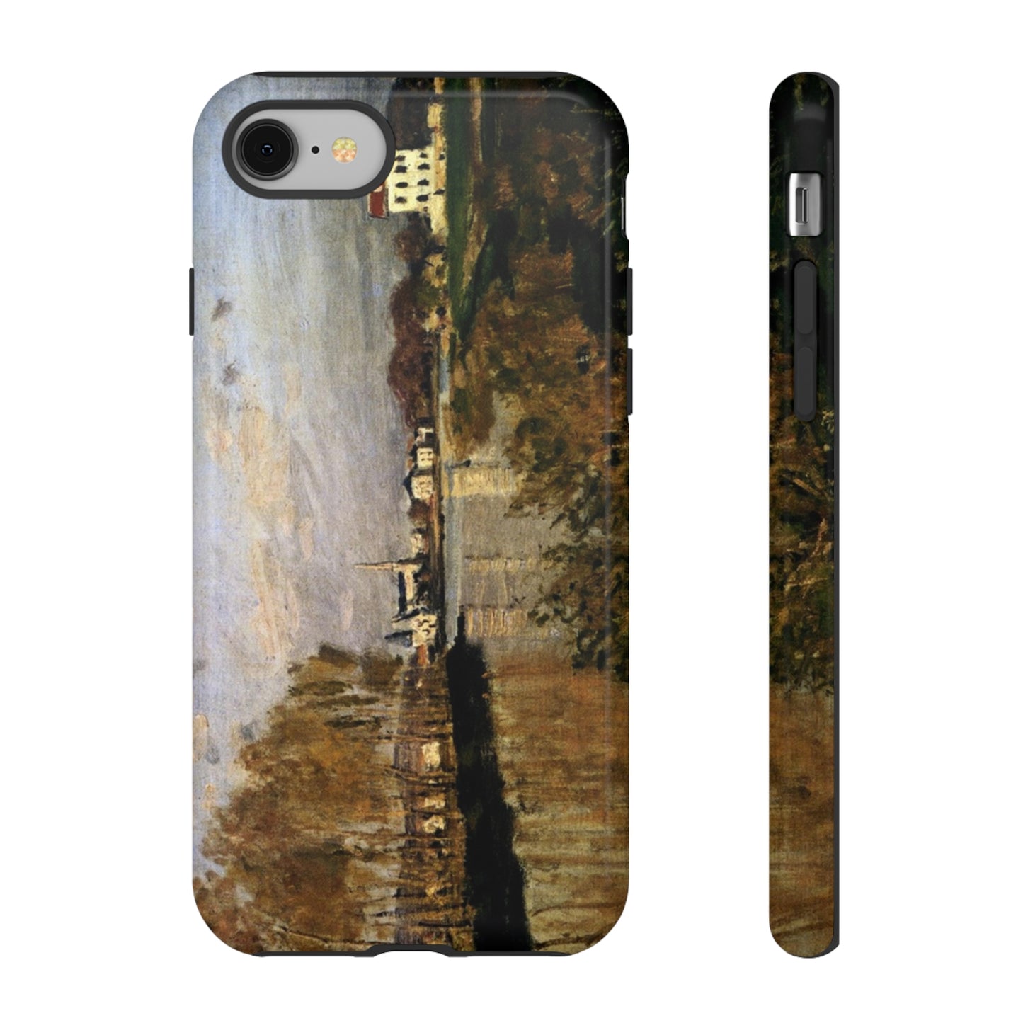 The Seine at Argenteuil by Claude Monet - Cell Phone Case