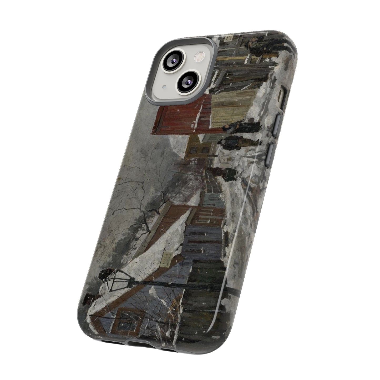 From Saxegardsgate by Edvard Munch - Cell Phone Case