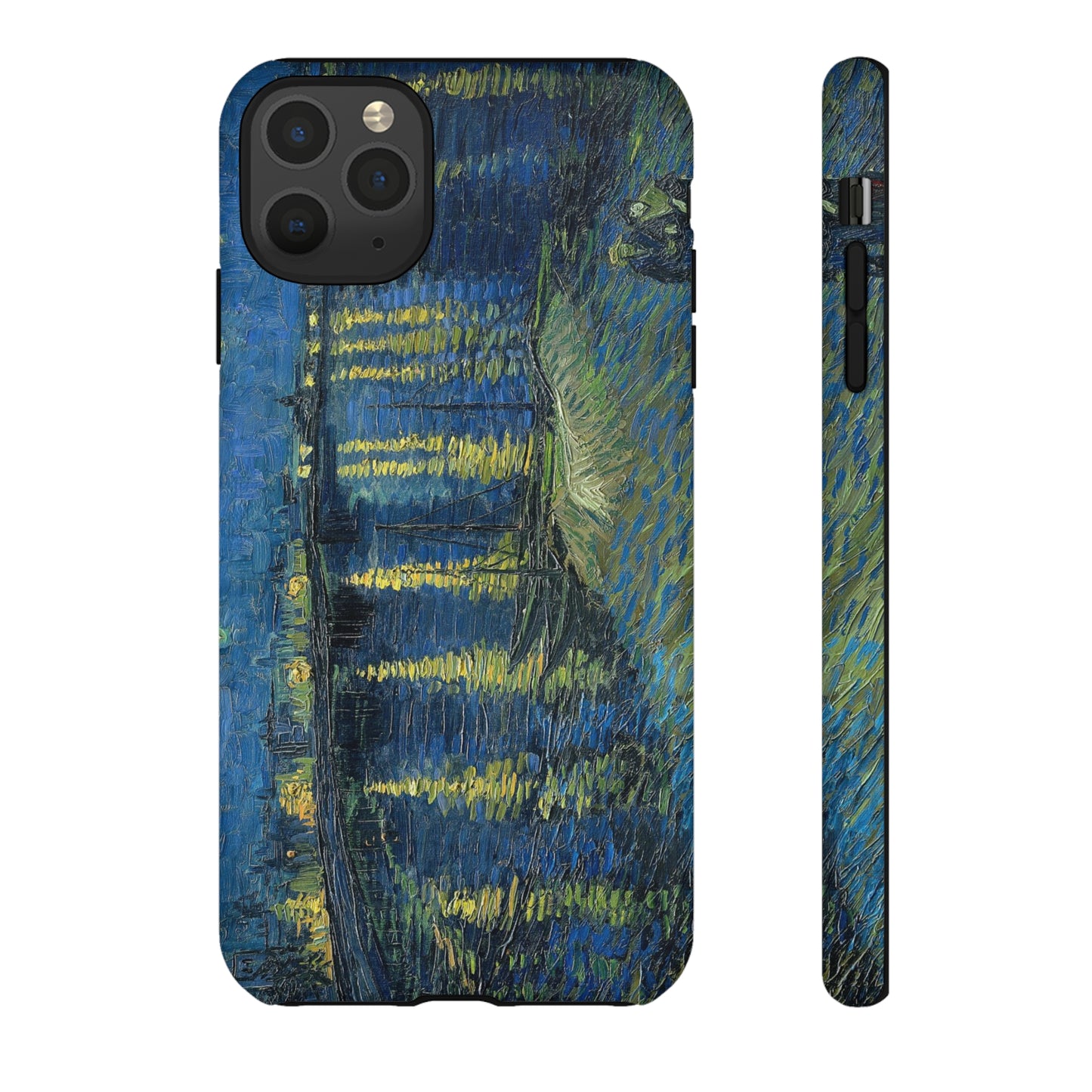 Starry Night over the Rhone by Vincent Van Gogh - Cell Phone Case