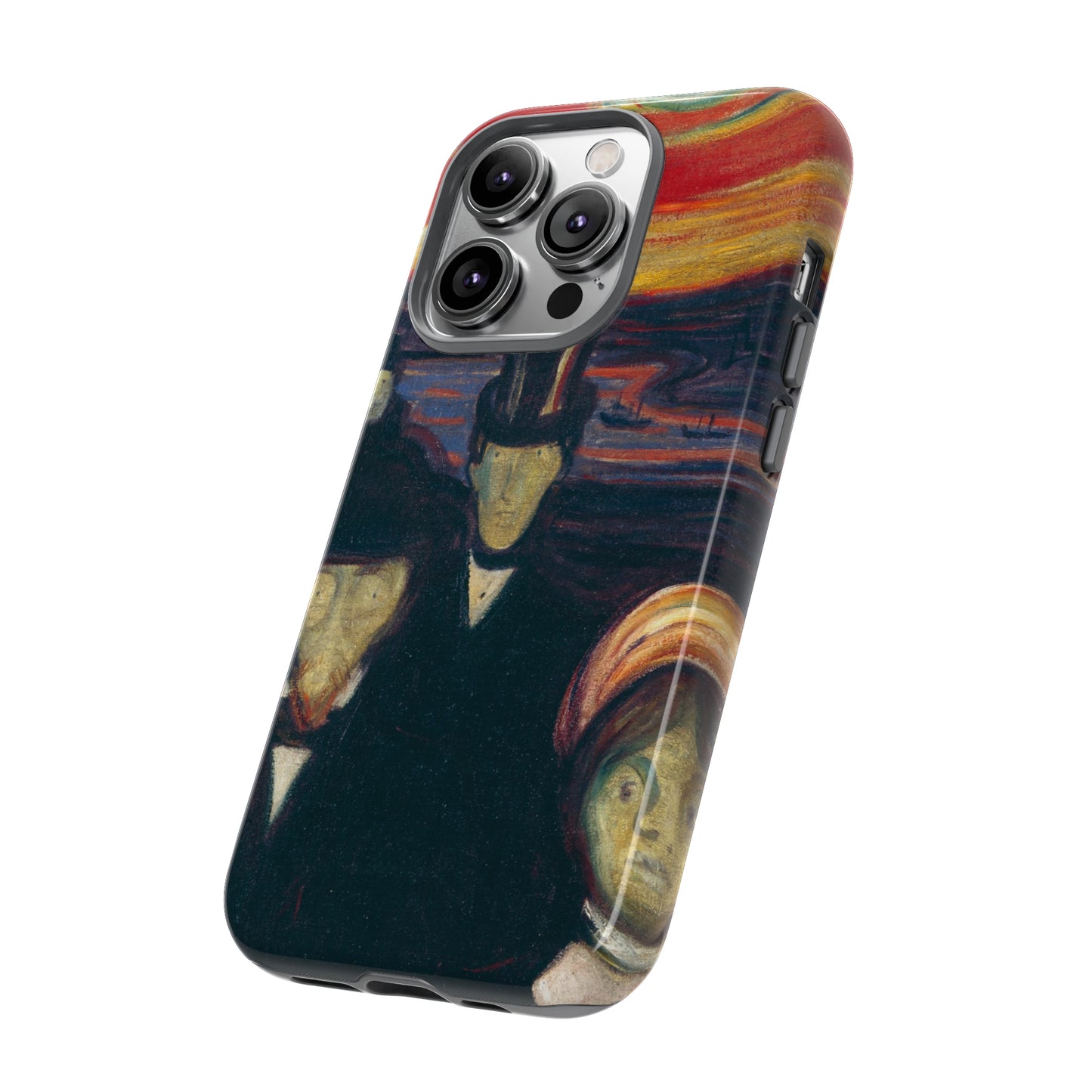 Anxiety by Edvard Munch - Cell Phone Case