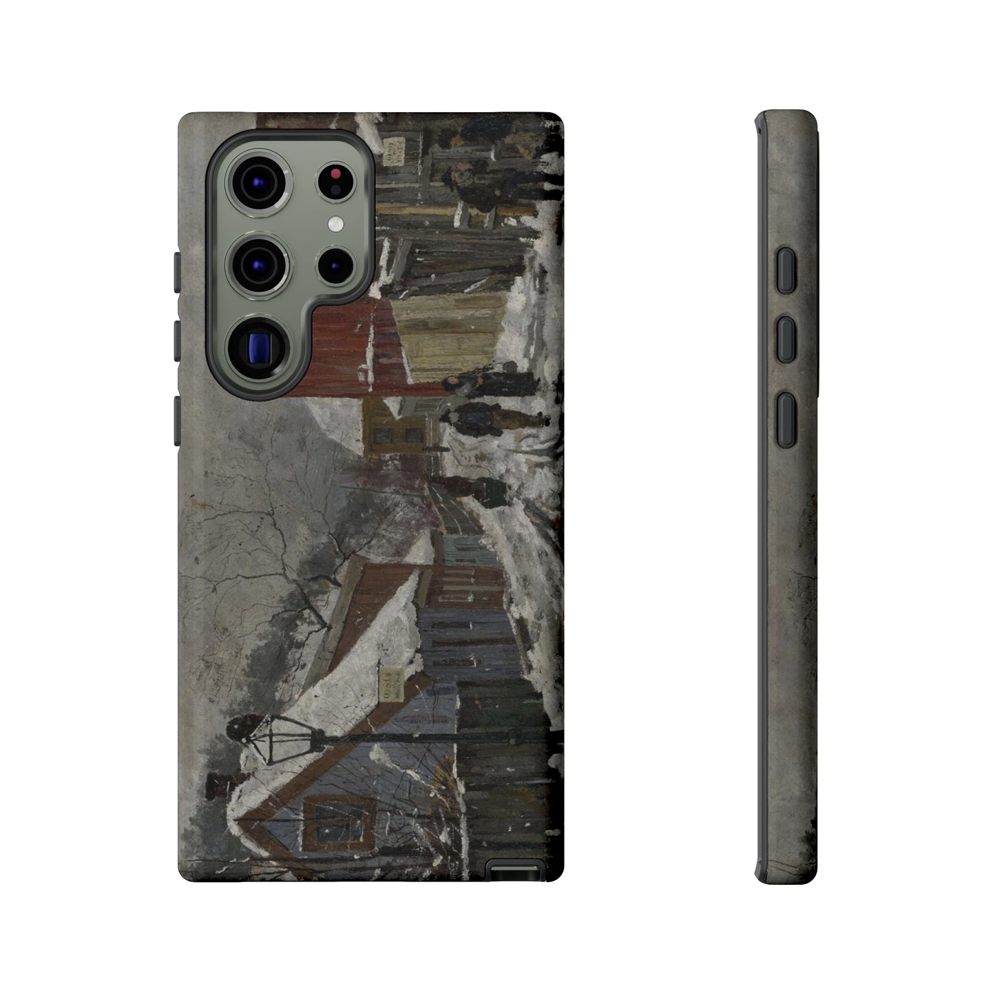 From Saxegardsgate by Edvard Munch - Cell Phone Case