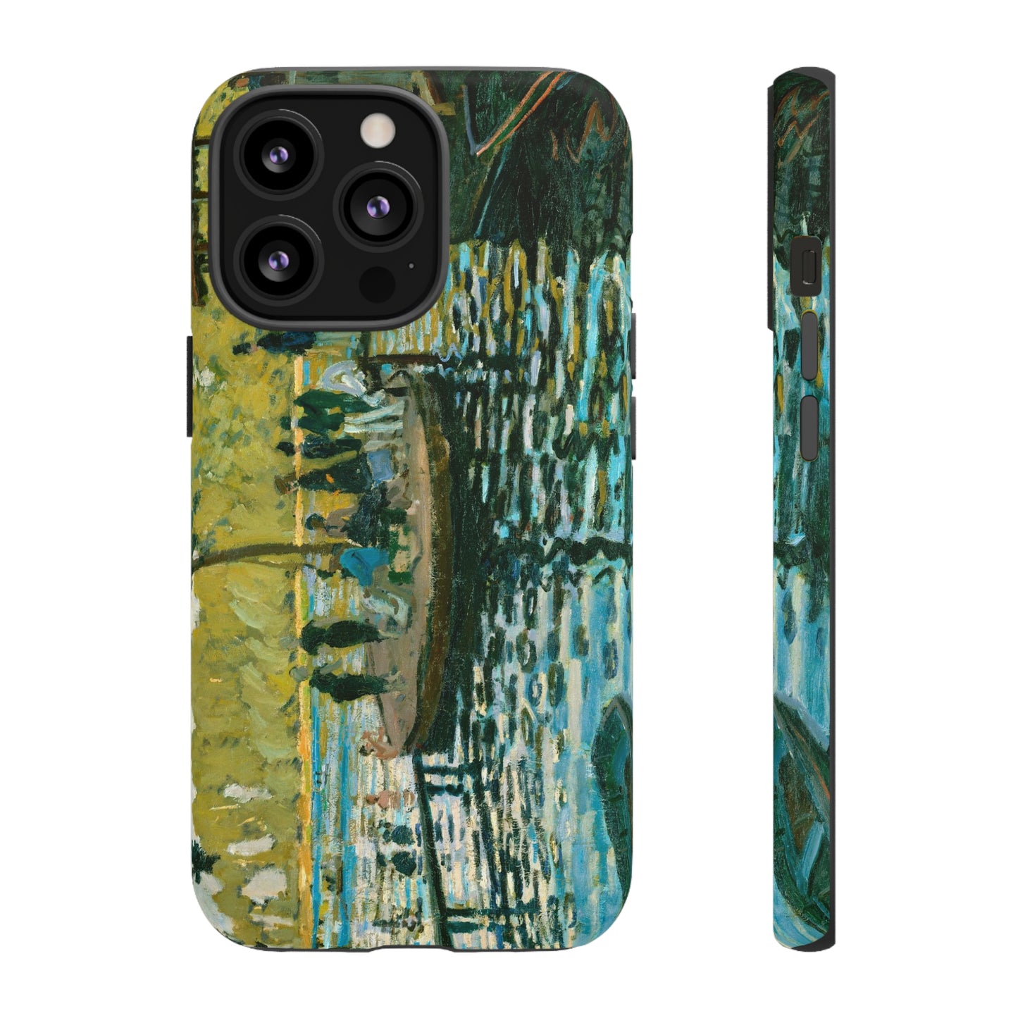 La Grenouillére by Claude Monet - Cell Phone Case