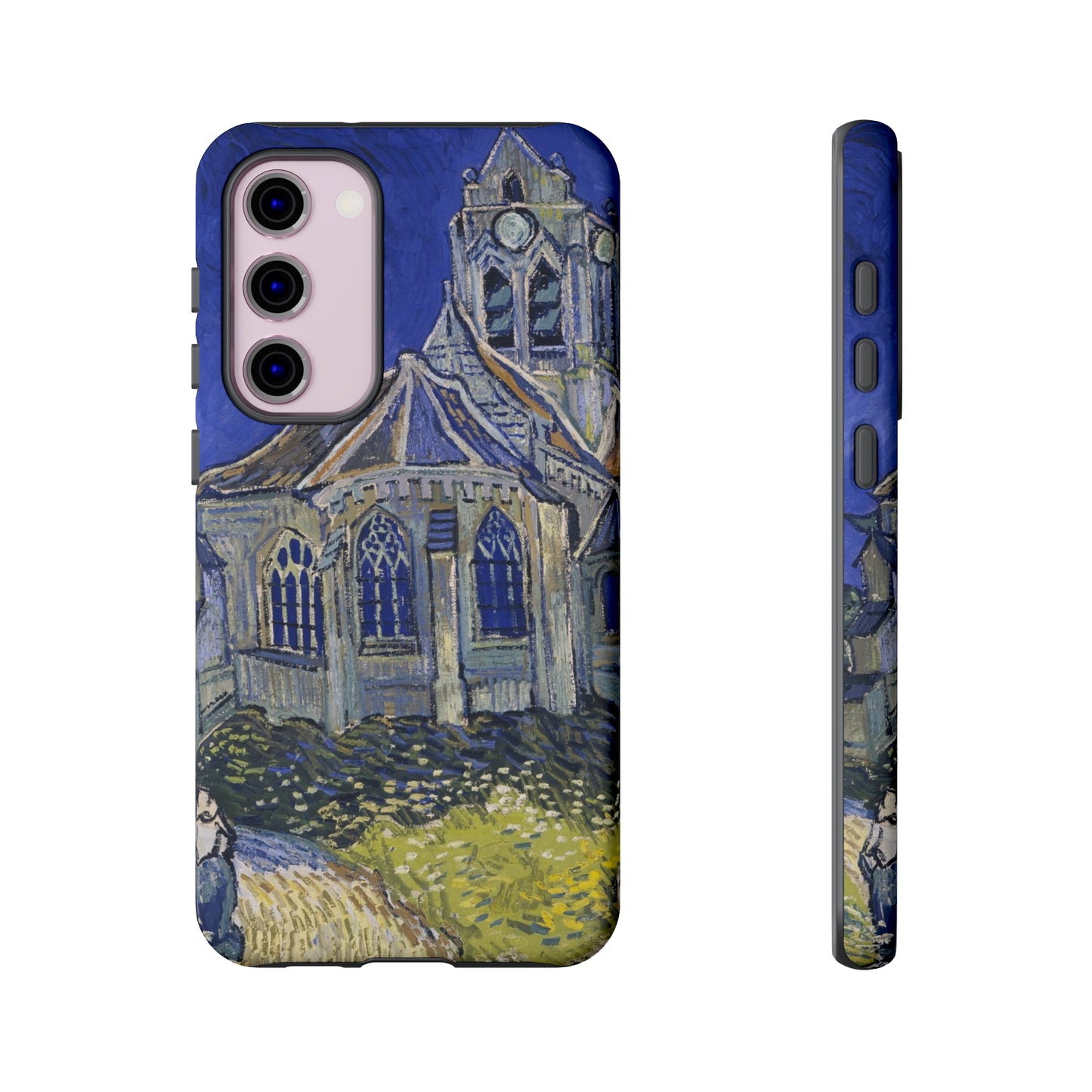The Church in Auvers sur Oise by Vincent Van Gogh - Cell Phone Case