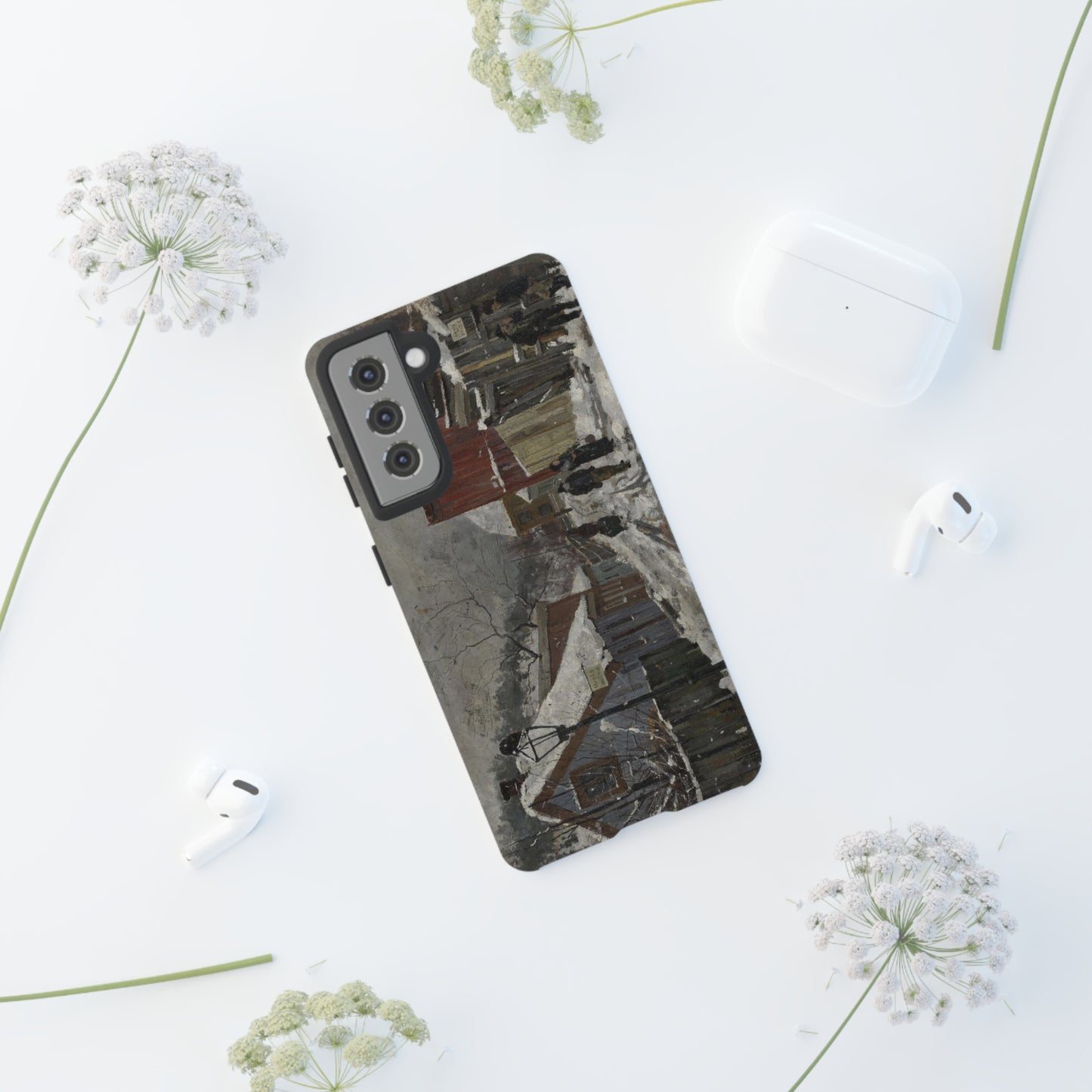 From Saxegardsgate by Edvard Munch - Cell Phone Case