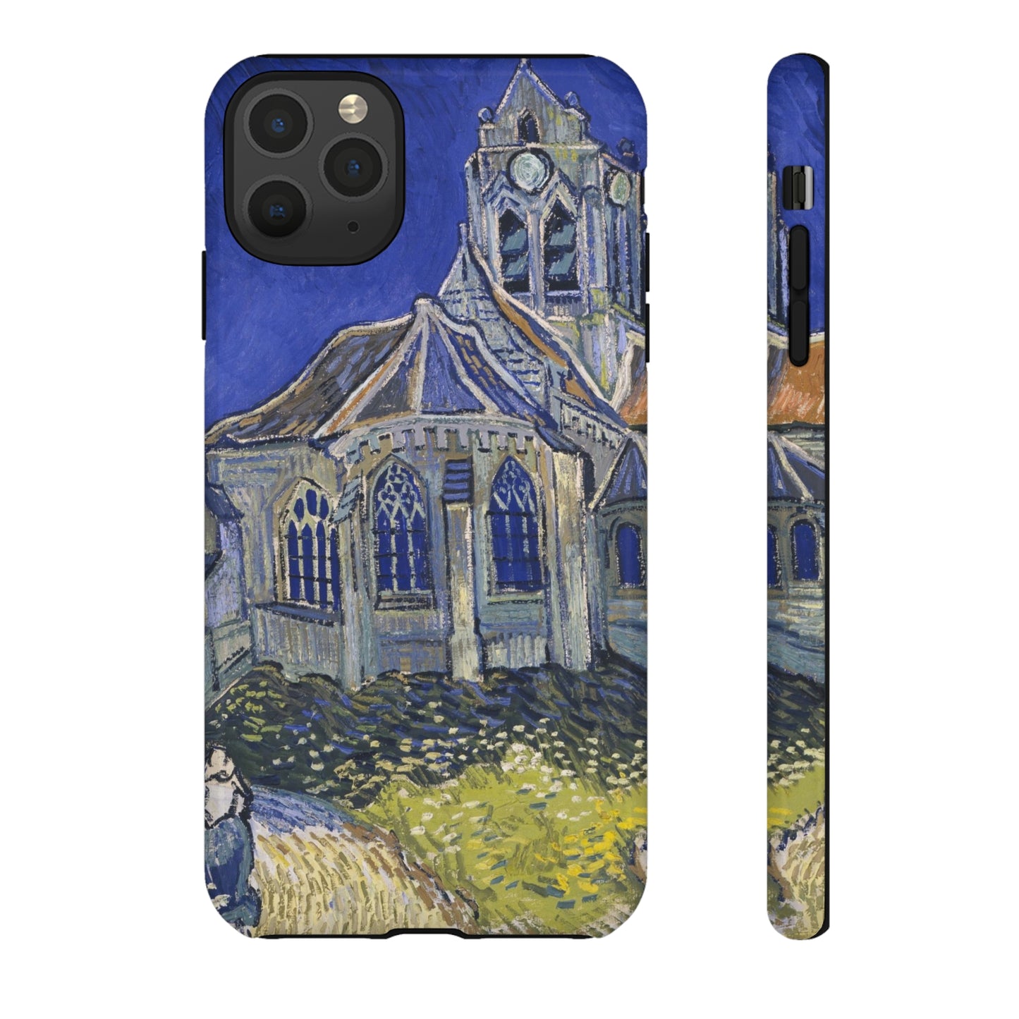 The Church in Auvers sur Oise by Vincent Van Gogh - Cell Phone Case