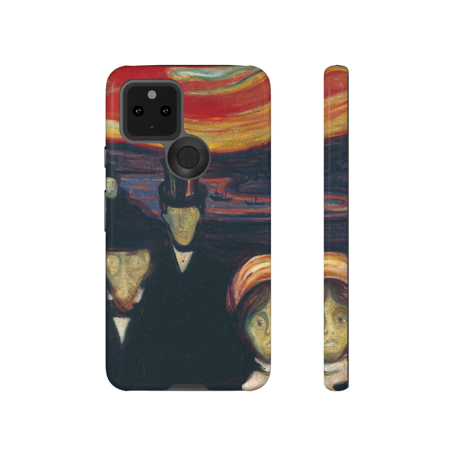 Anxiety by Edvard Munch - Cell Phone Case