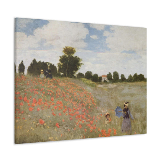 Poppies by Claude Monet - Canvas Print