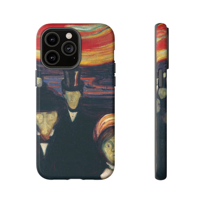 Anxiety by Edvard Munch - Cell Phone Case