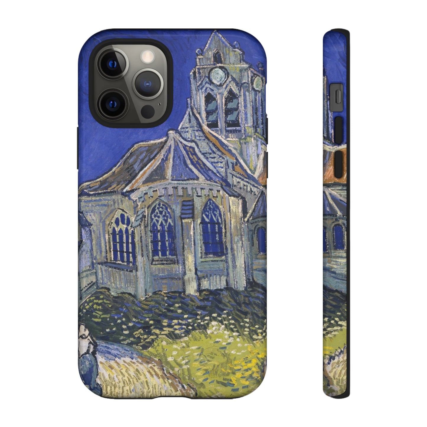 The Church in Auvers sur Oise by Vincent Van Gogh - Cell Phone Case